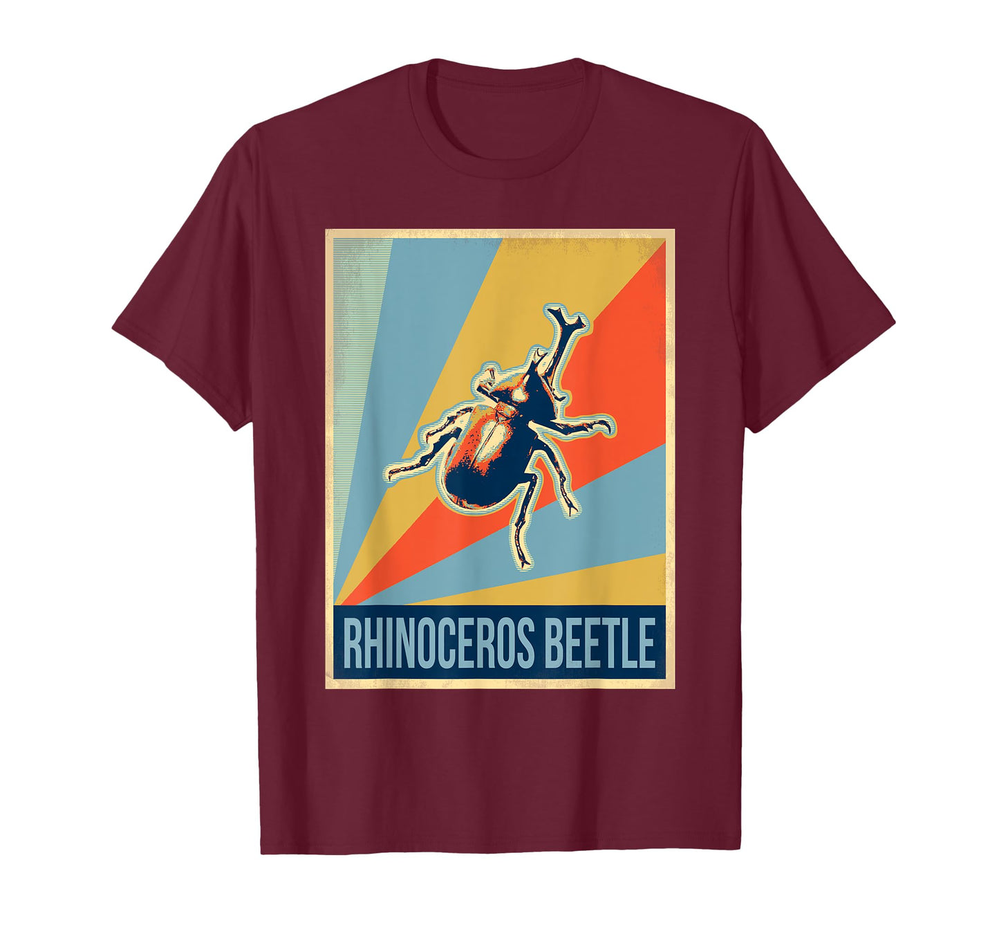 Vintage Rhinoceros Beetle T Shirt