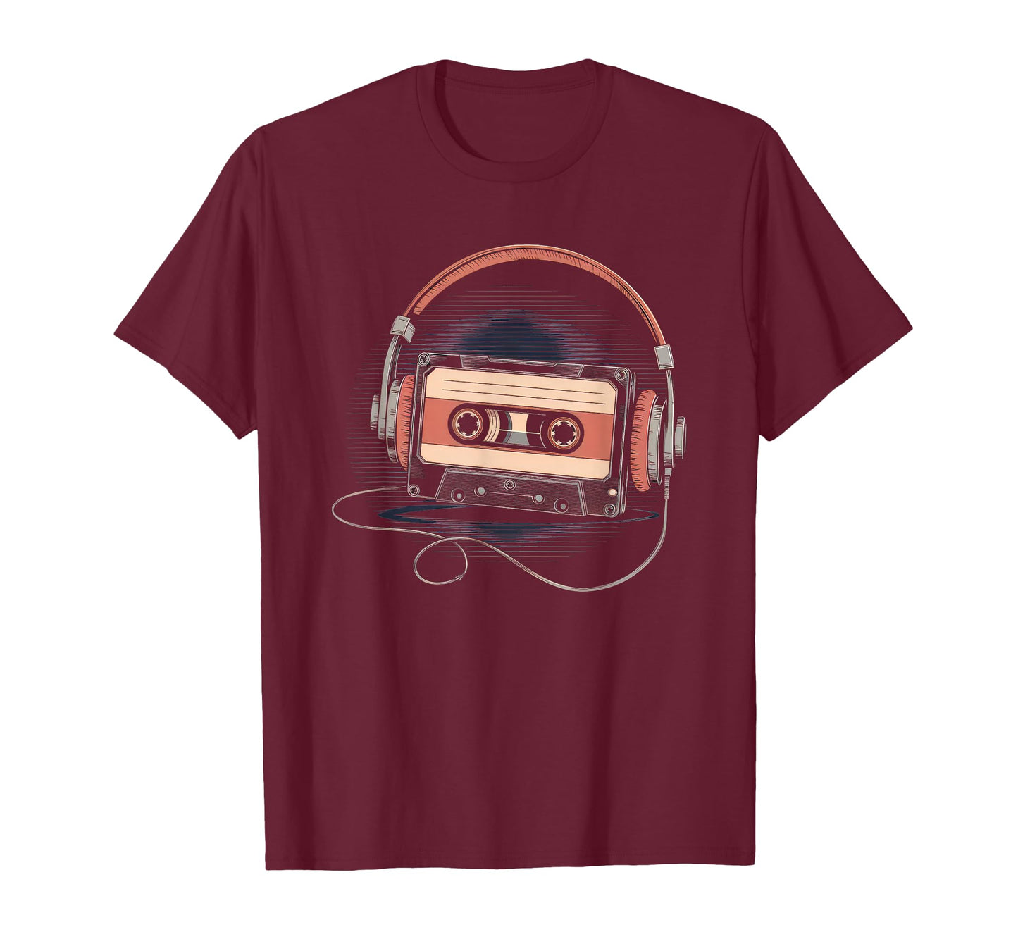 Cassette Tshirt Men Women 80s 90s Retro Party Mixtape Tape T-Shirt