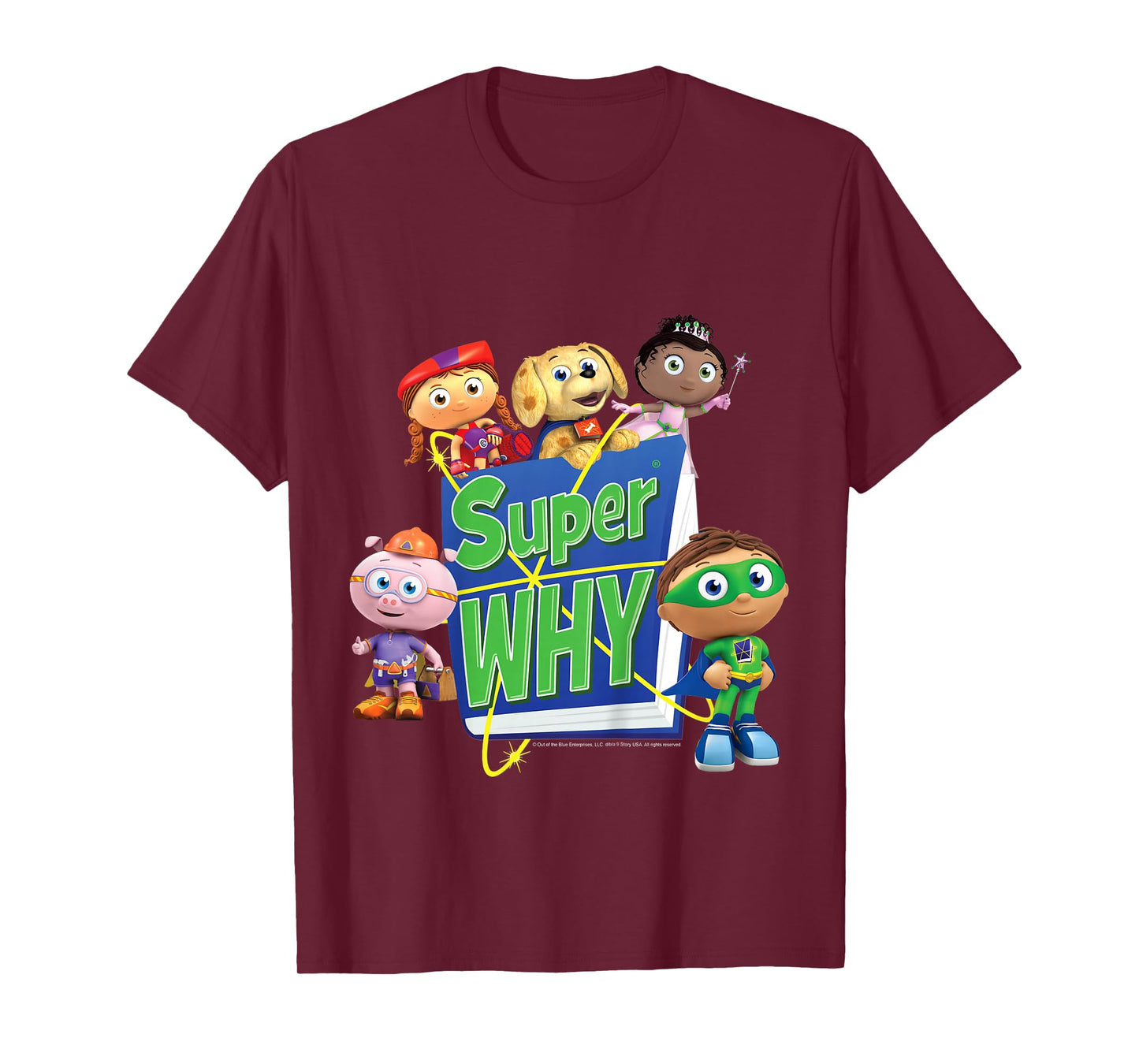 Kids Super Why - Group T-Shirt