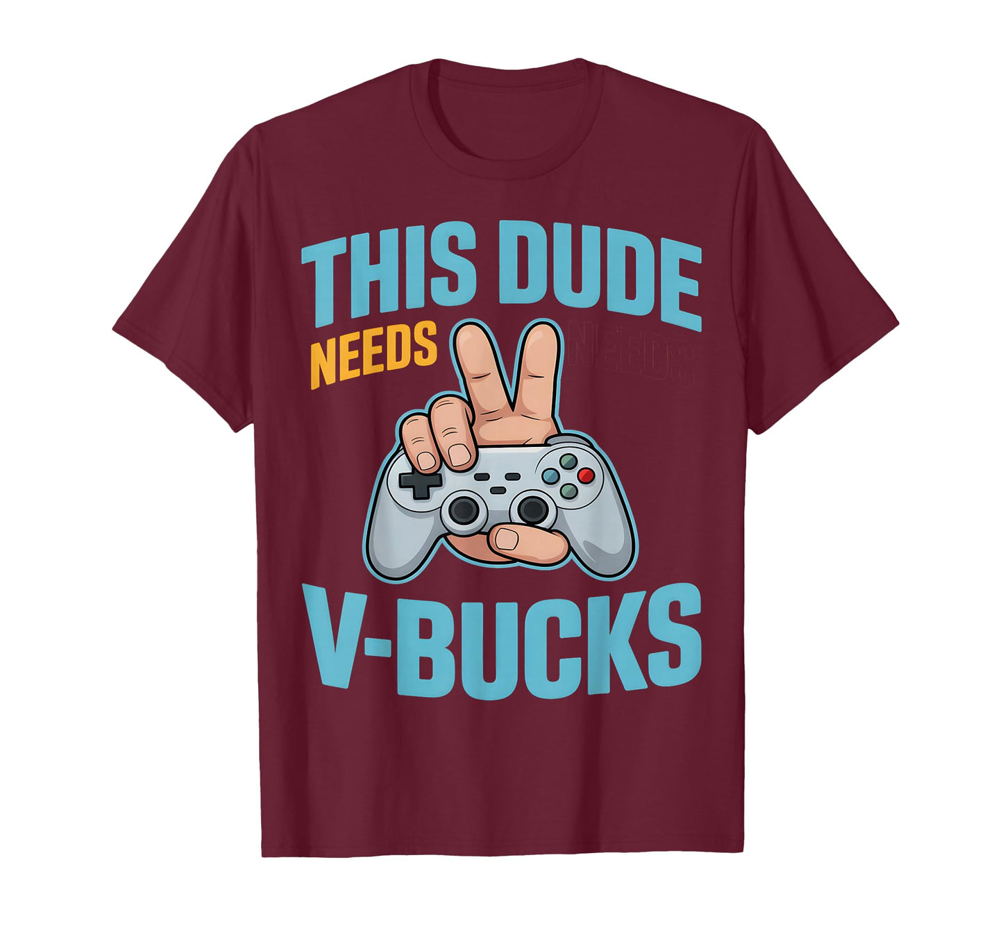 Funny Gamer V-Bucks Controller T-Shirt