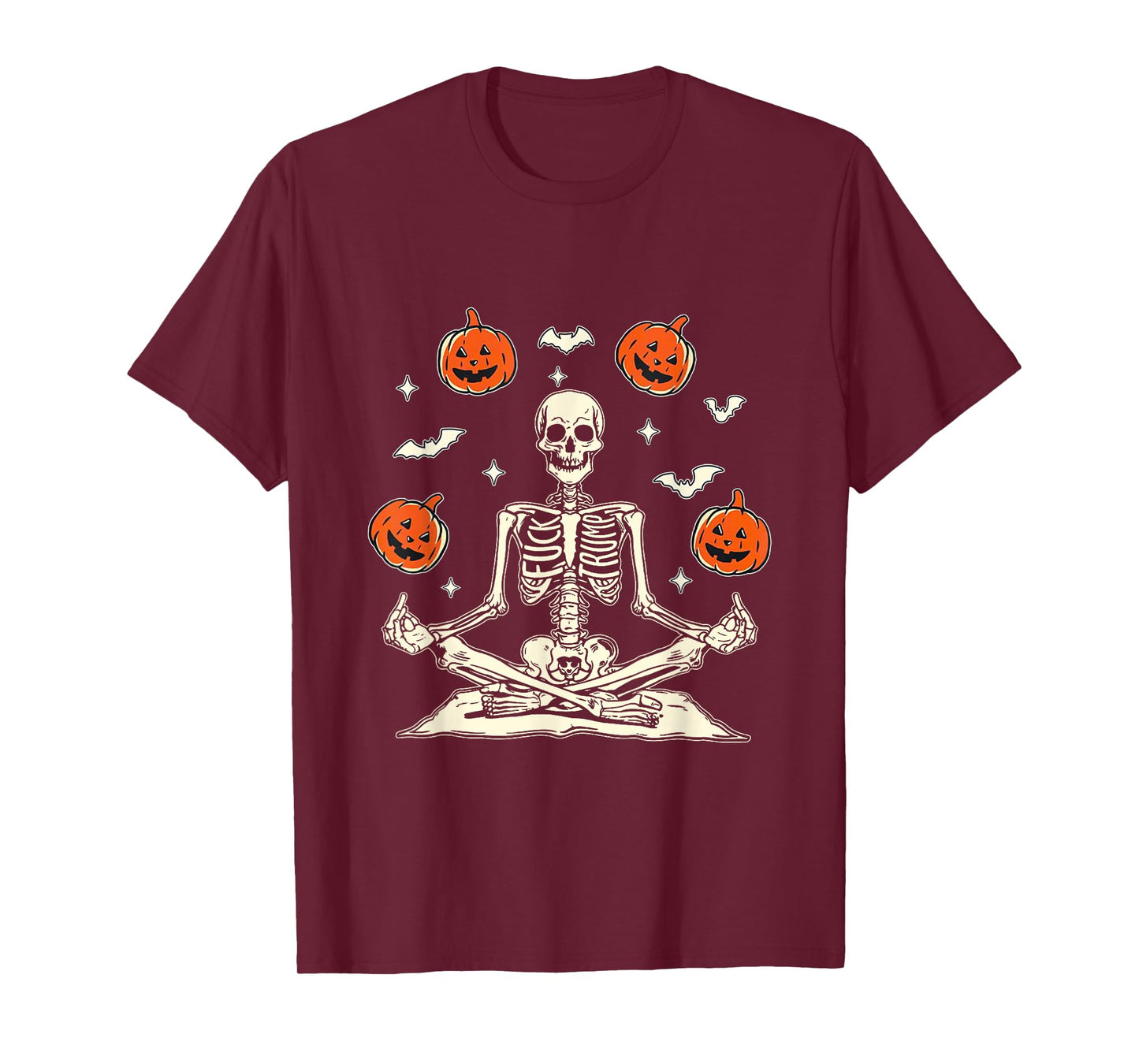 Anti Trump Skeleton Halloween T-Shirt