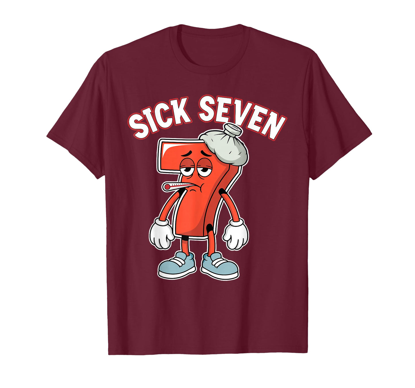 Sick Seven 67 Meme Six Seven Fun Wordplay T-Shirt
