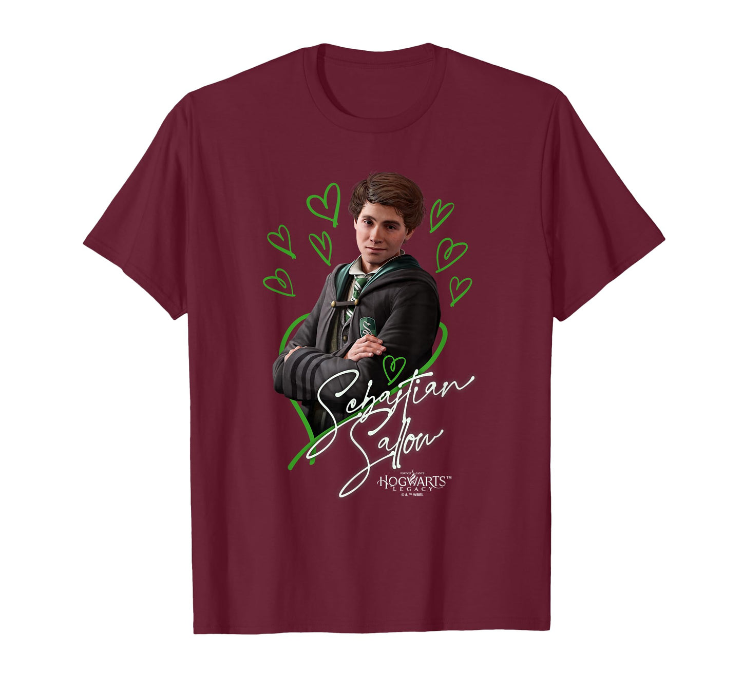 Harry Potter Hogwarts Legacy Sebastian Sallow Signature T-Shirt