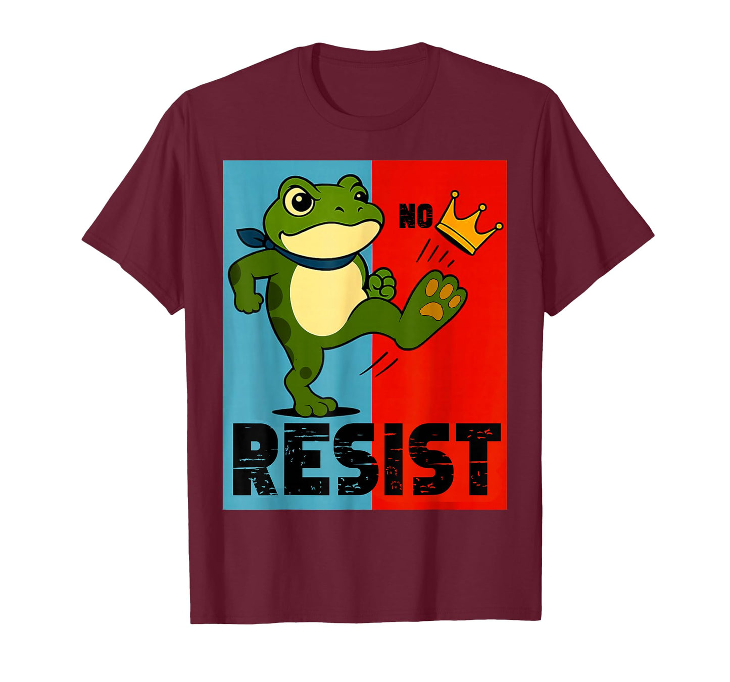 Portland Frog Protest Shirt for Men and Women No Kings T-Shirt