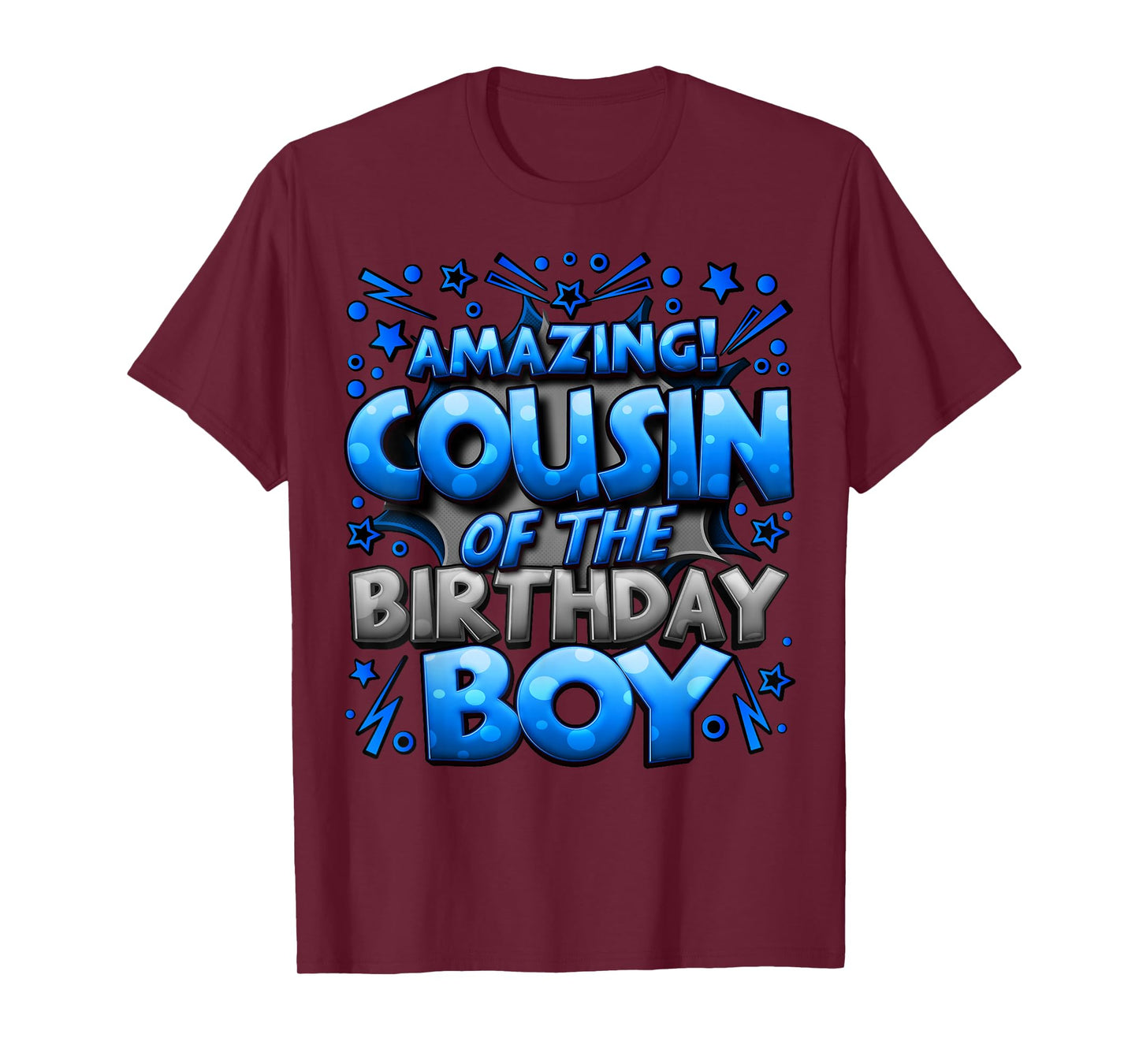 Cousin of the Birthday Boy Matching Family Cousin T-Shirt