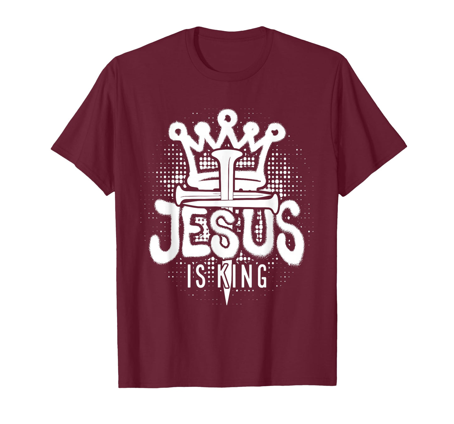 Jesus is King Shirt Vintage America Flag 1776 October 18 T-Shirt