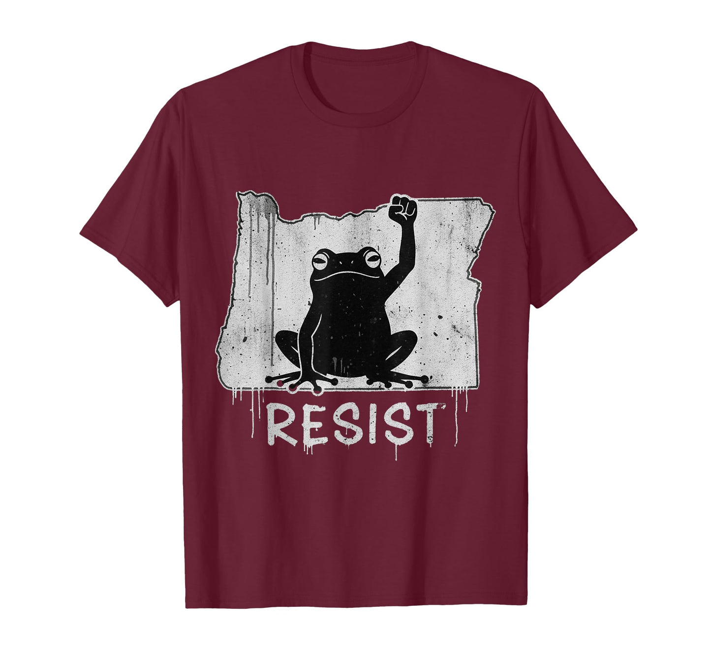 Portland Frog Protest Shirt Funny Portland Frog Protest T-Shirt