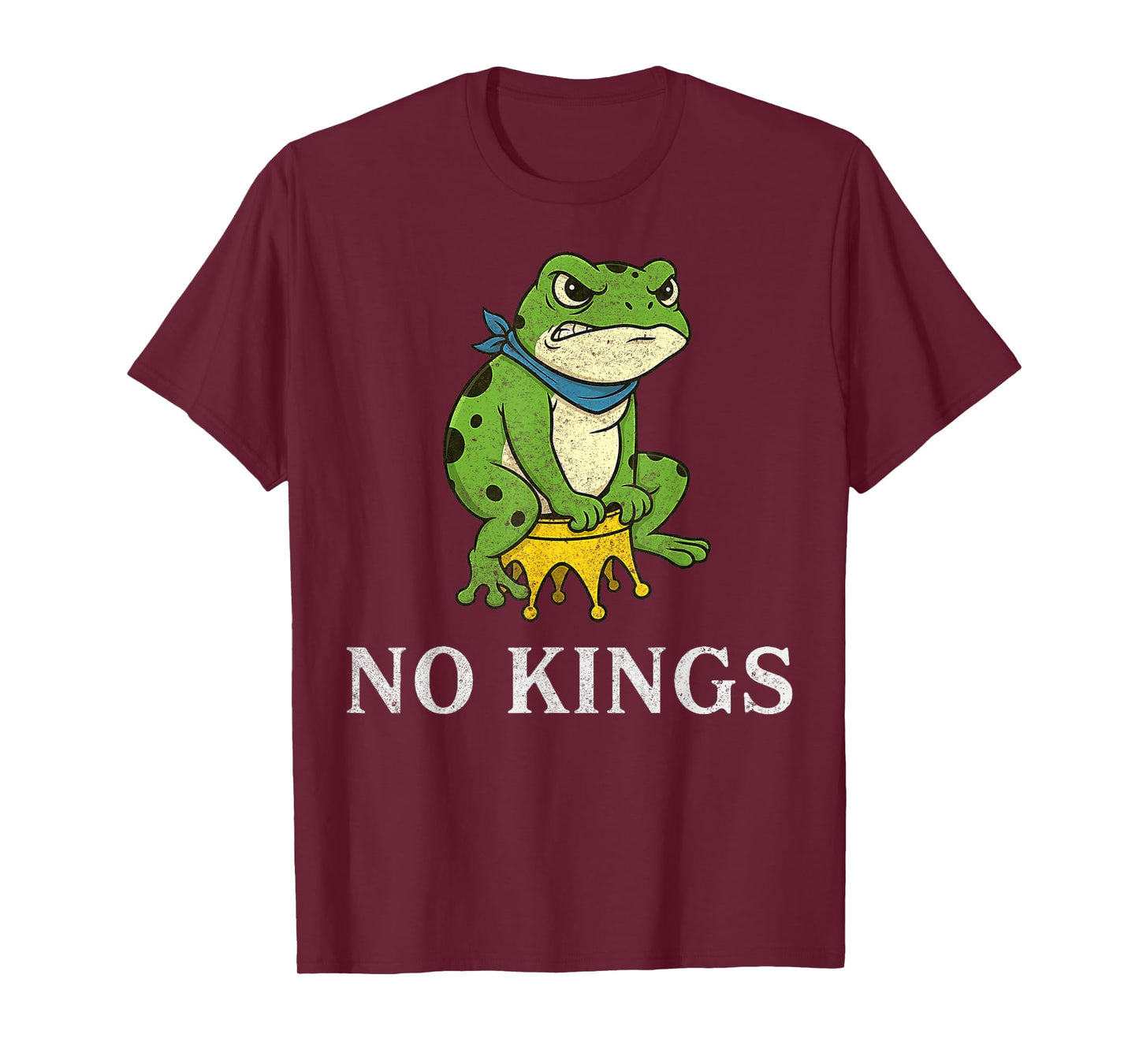 Freedom Portland Frog Resist No Kings T-Shirt
