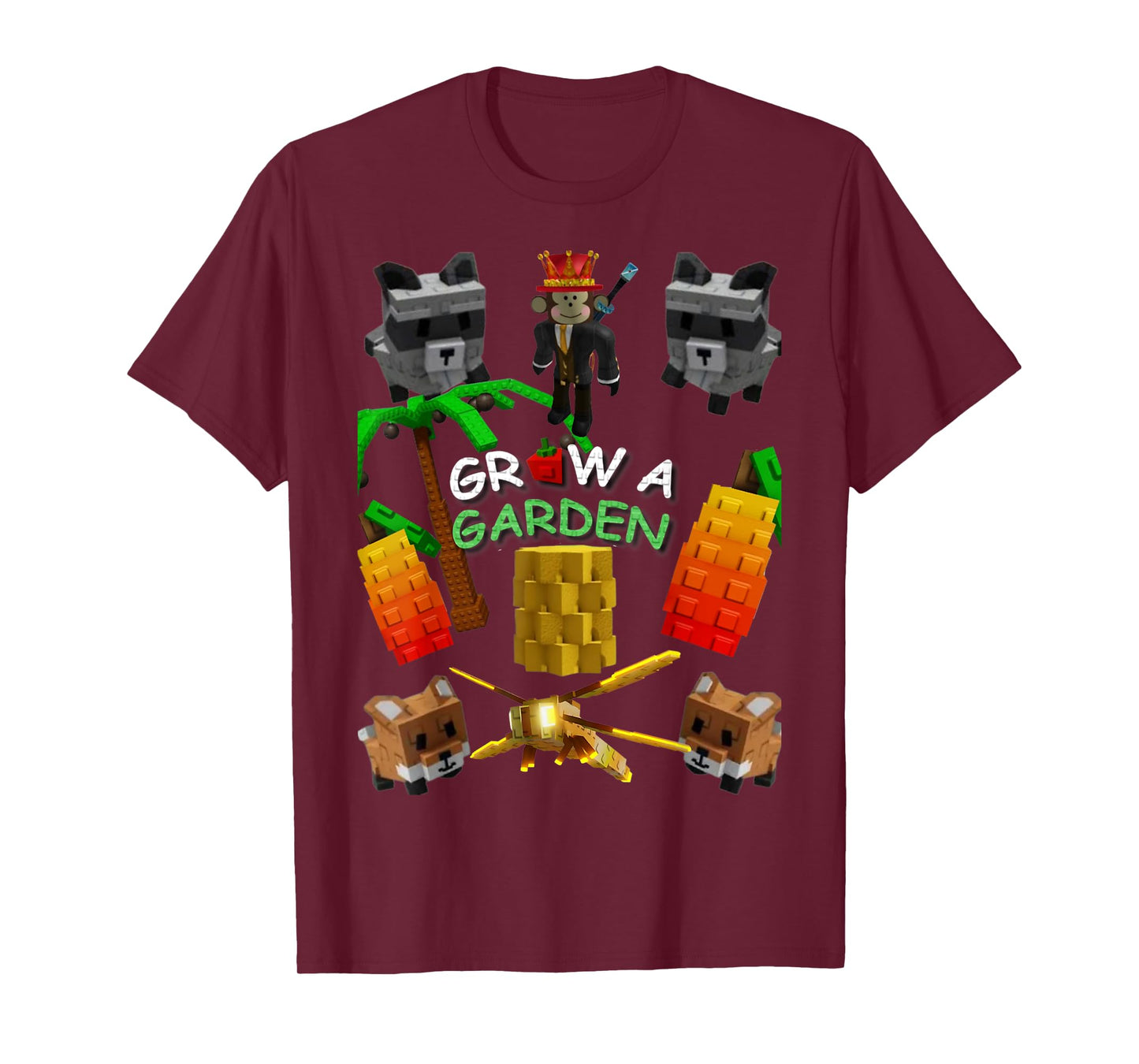 Grow a Garden Game Merch T-Shirt