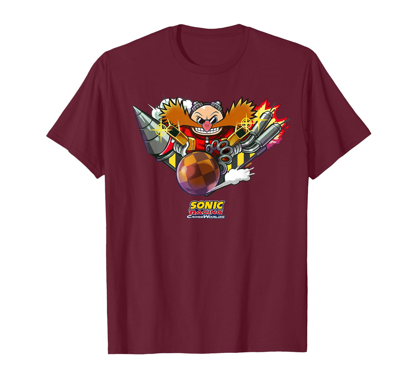 Sonic Racing CrossWorlds - Dr. Eggman Decal T-Shirt