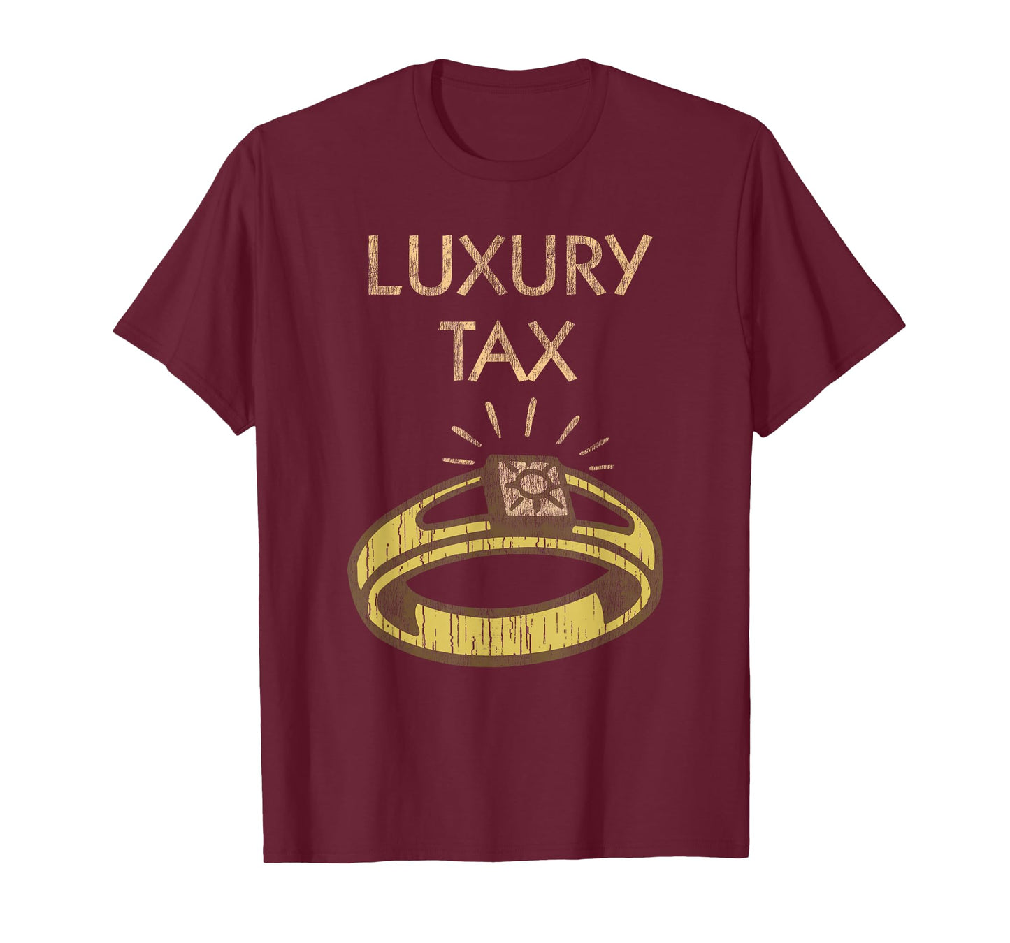 Monopoly Mr. Monopoly Luxury Tax Distressed Logo T-Shirt
