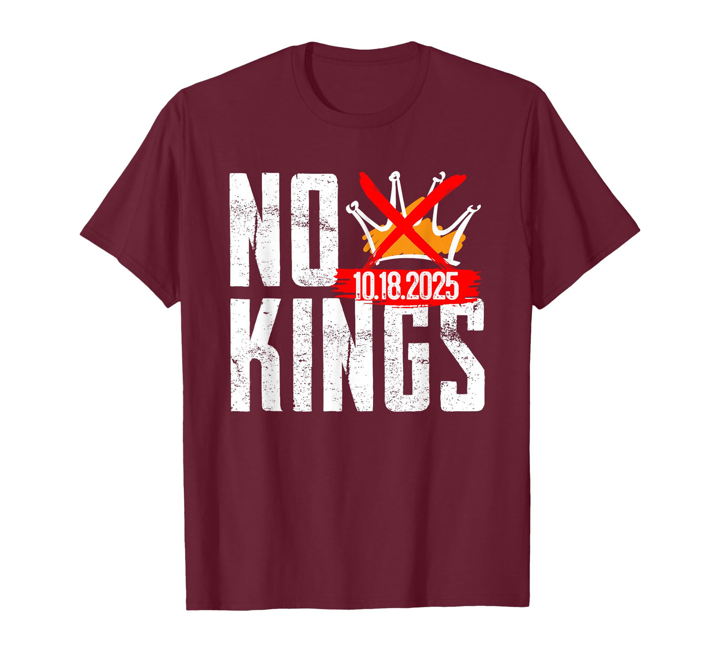 No Kings October 18 No Kings Day T-Shirt