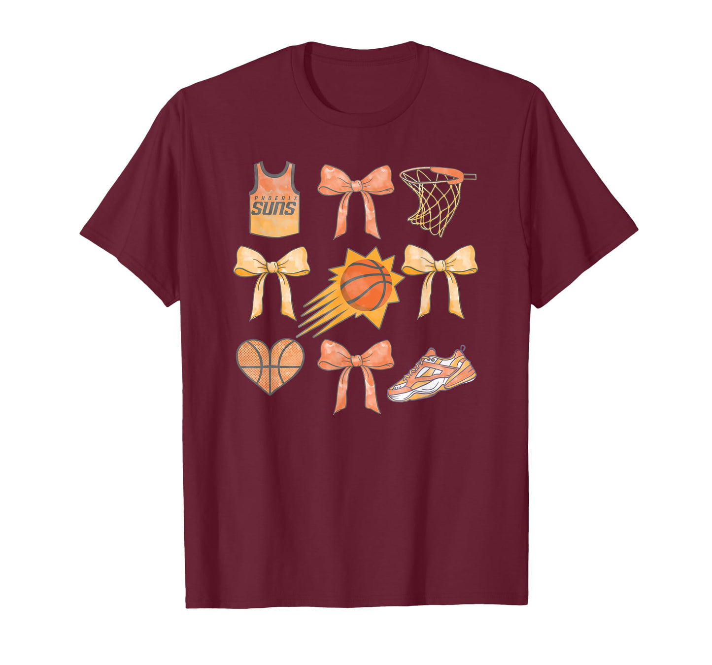 NBA Phoenix Suns Bow Grid T-Shirt