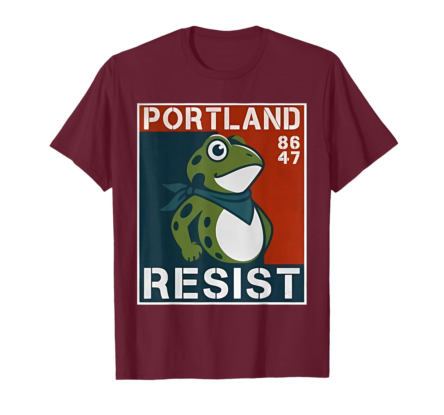 86 47 Portland Frogs Resist T-Shirt