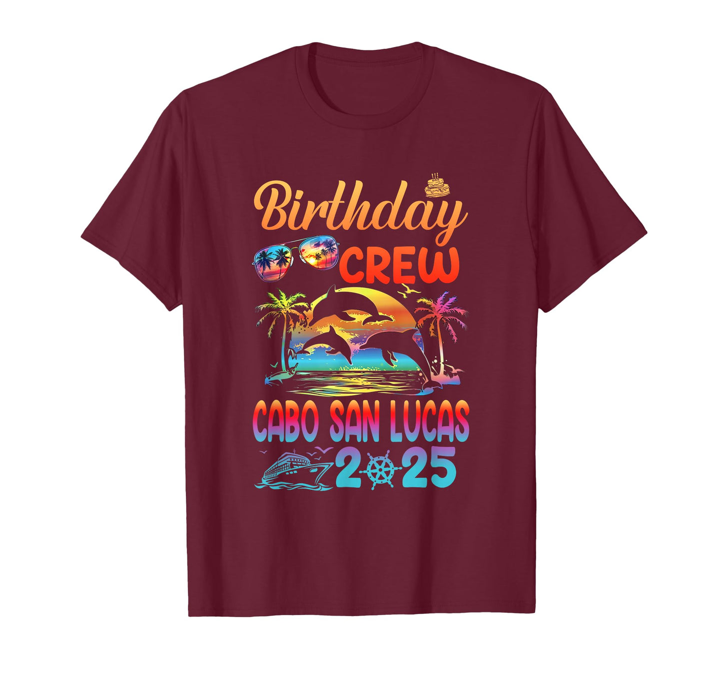 Cabo San Lucas Birthday Trip Vacation 2025 Matching Group T-Shirt