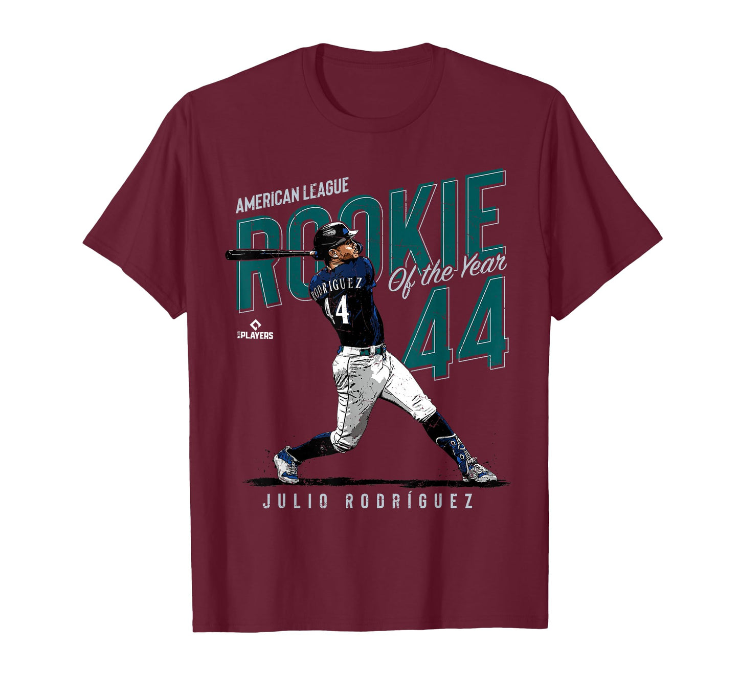 Rookie of the Year Julio Rodriguez Seattle MLBPA T-Shirt