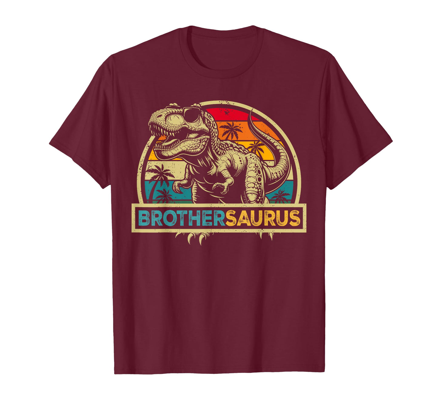 Brothersaurus T Rex Dinosaur Brother Saurus Family Matching T-Shirt
