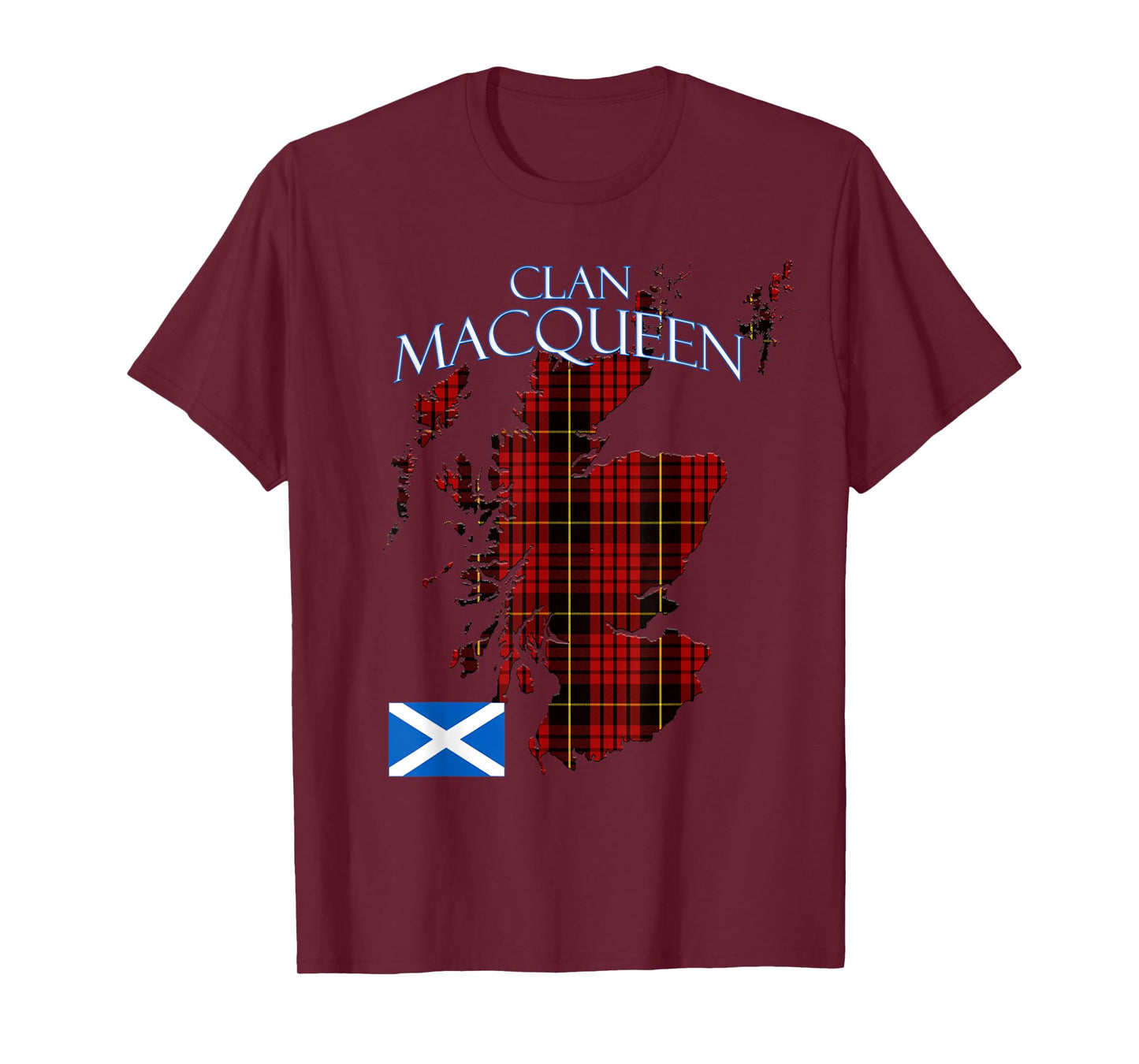 MacQueen Scottish Clan Tartan Scotland T-Shirt