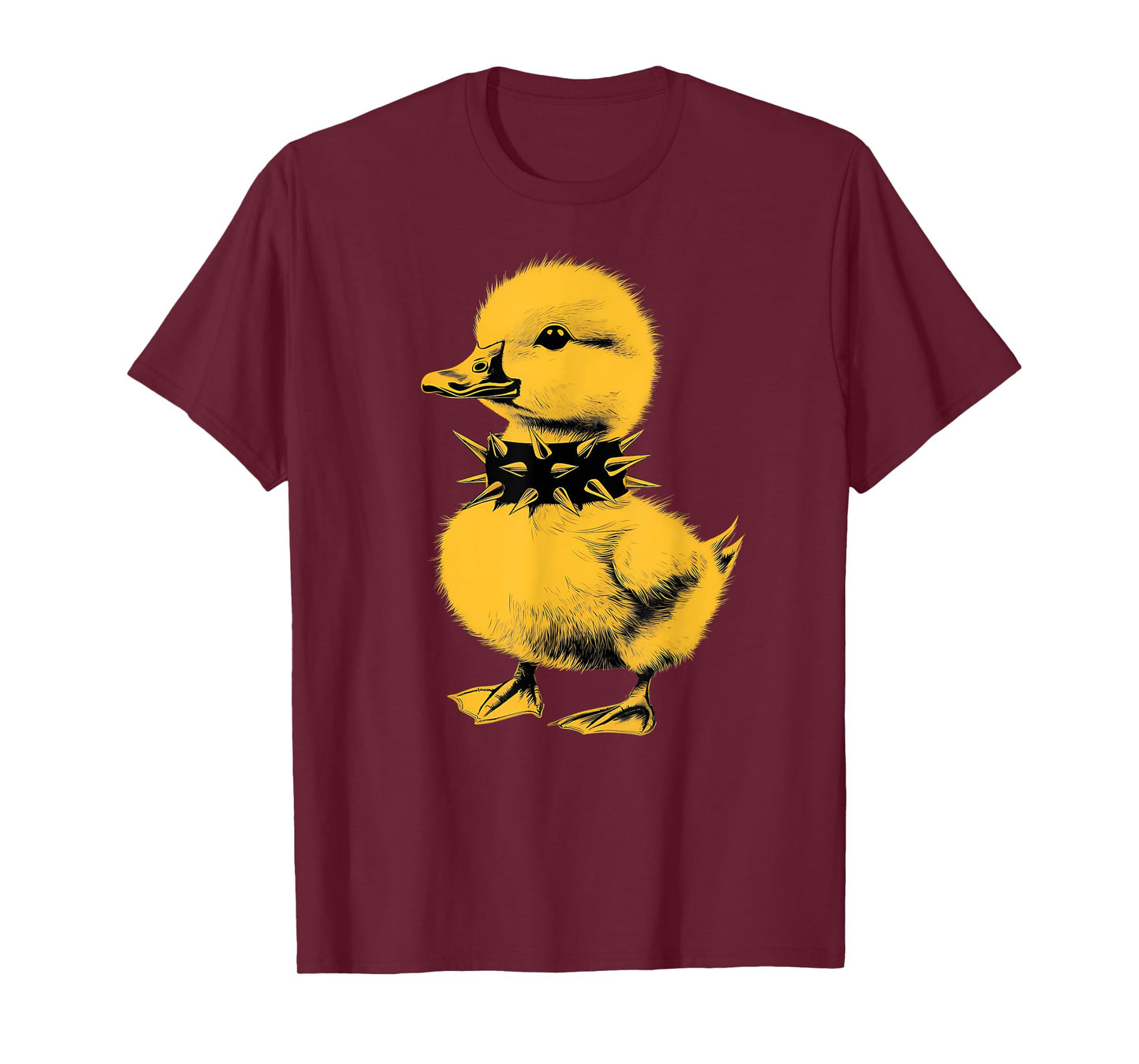 Rocker Duck Punk Metal Rock and Roll Music Toddler Kids Boys T-Shirt