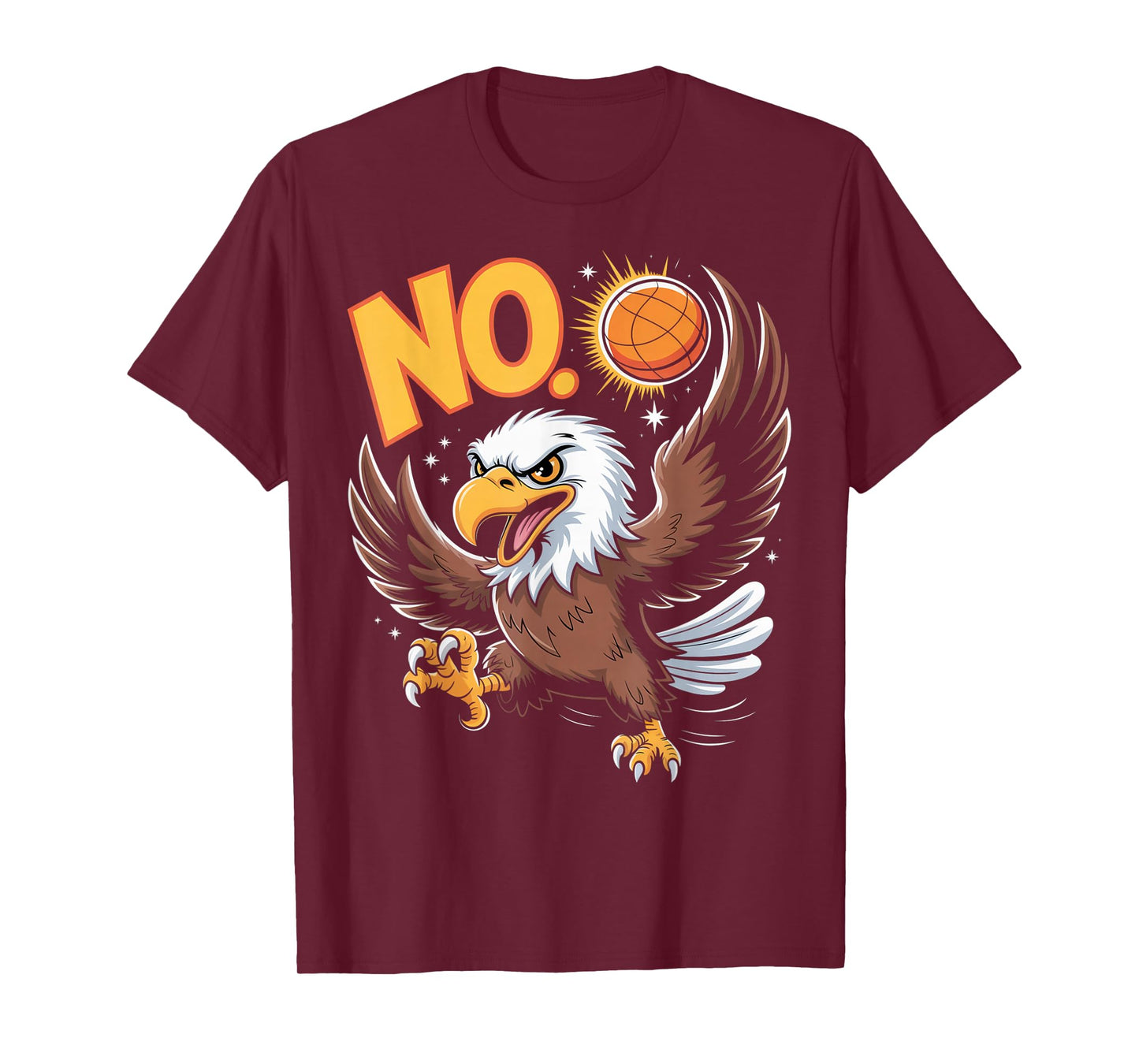 No Kings Protest Sign Patriotic Liberty Art Design T-Shirt