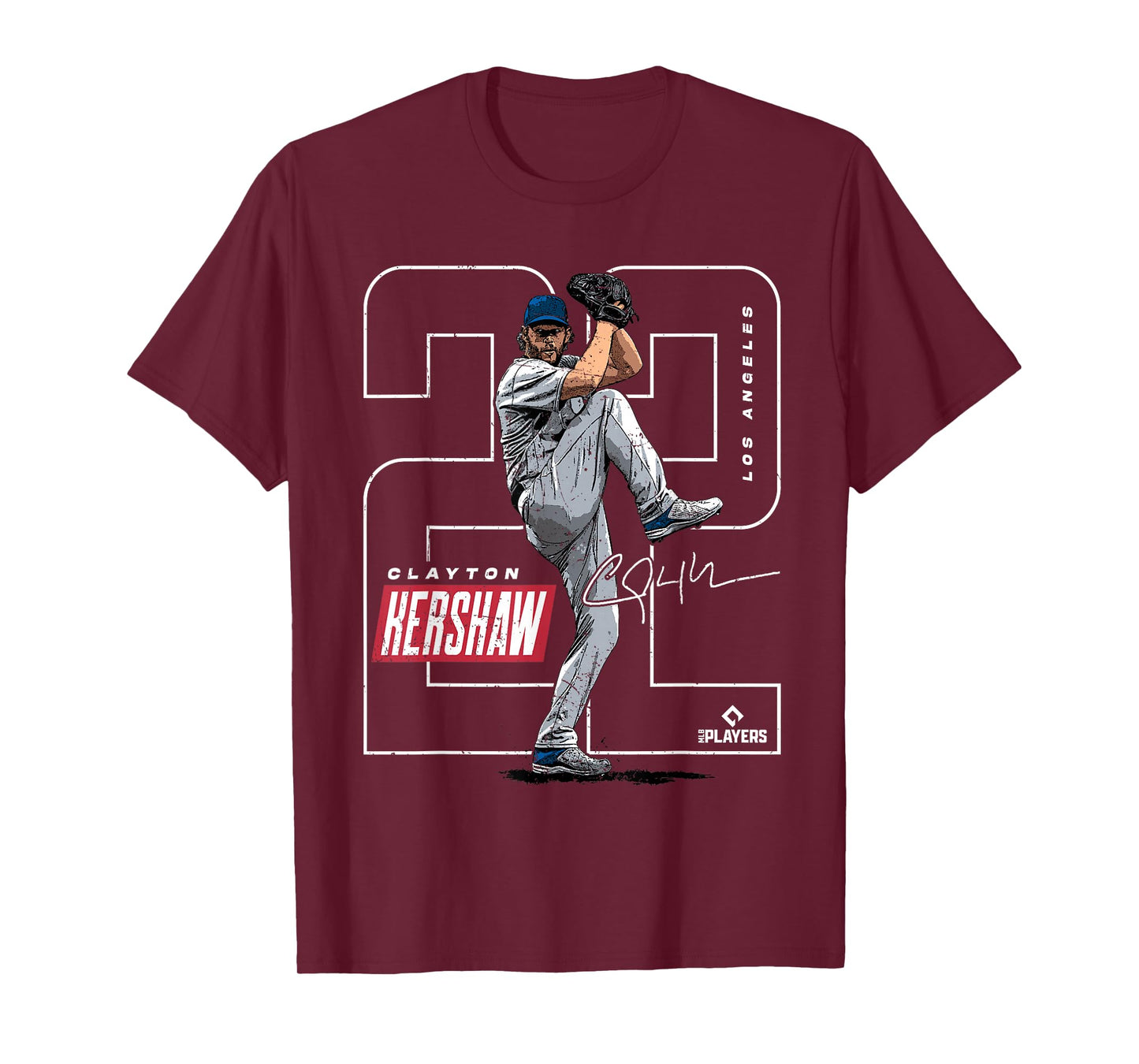 Clayton Kershaw | Los Angeles MLB Player League | MLBKER4040 T-Shirt