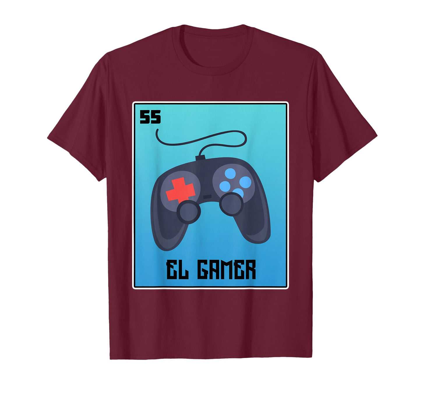 El Gamer Video Games Funny Mexican Lottery Parody Graphic T-Shirt