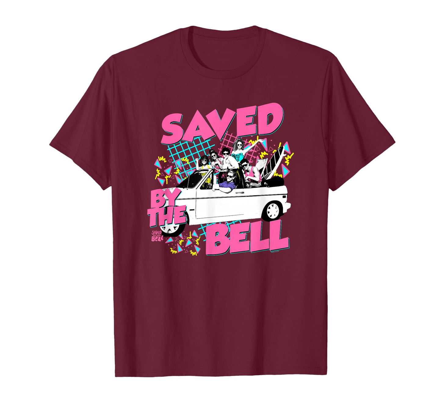 Saved By The Bell 90's Car Group T-Shirt