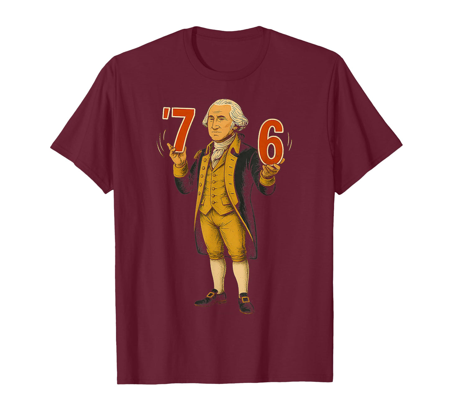 6-7 7-6 George Washington T-Shirt