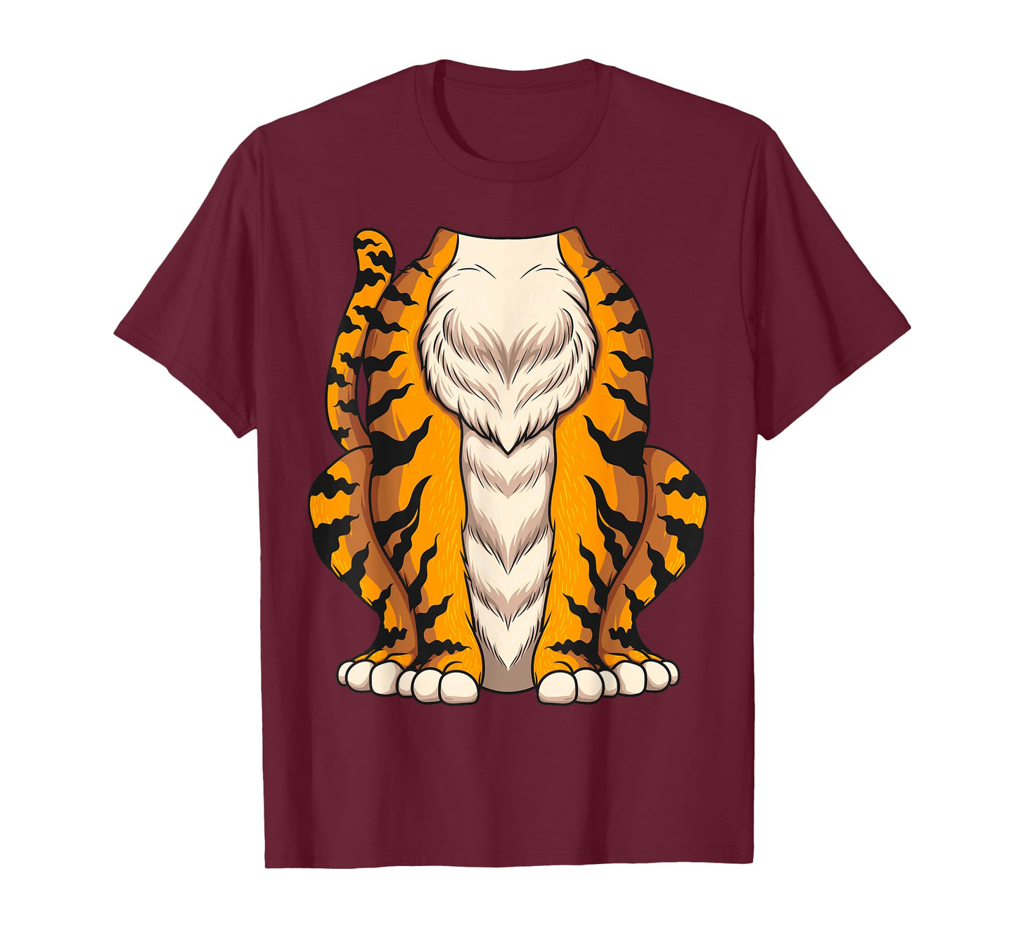 Cute Headless Tiger Costume Halloween | Funny Animal Gift T-Shirt