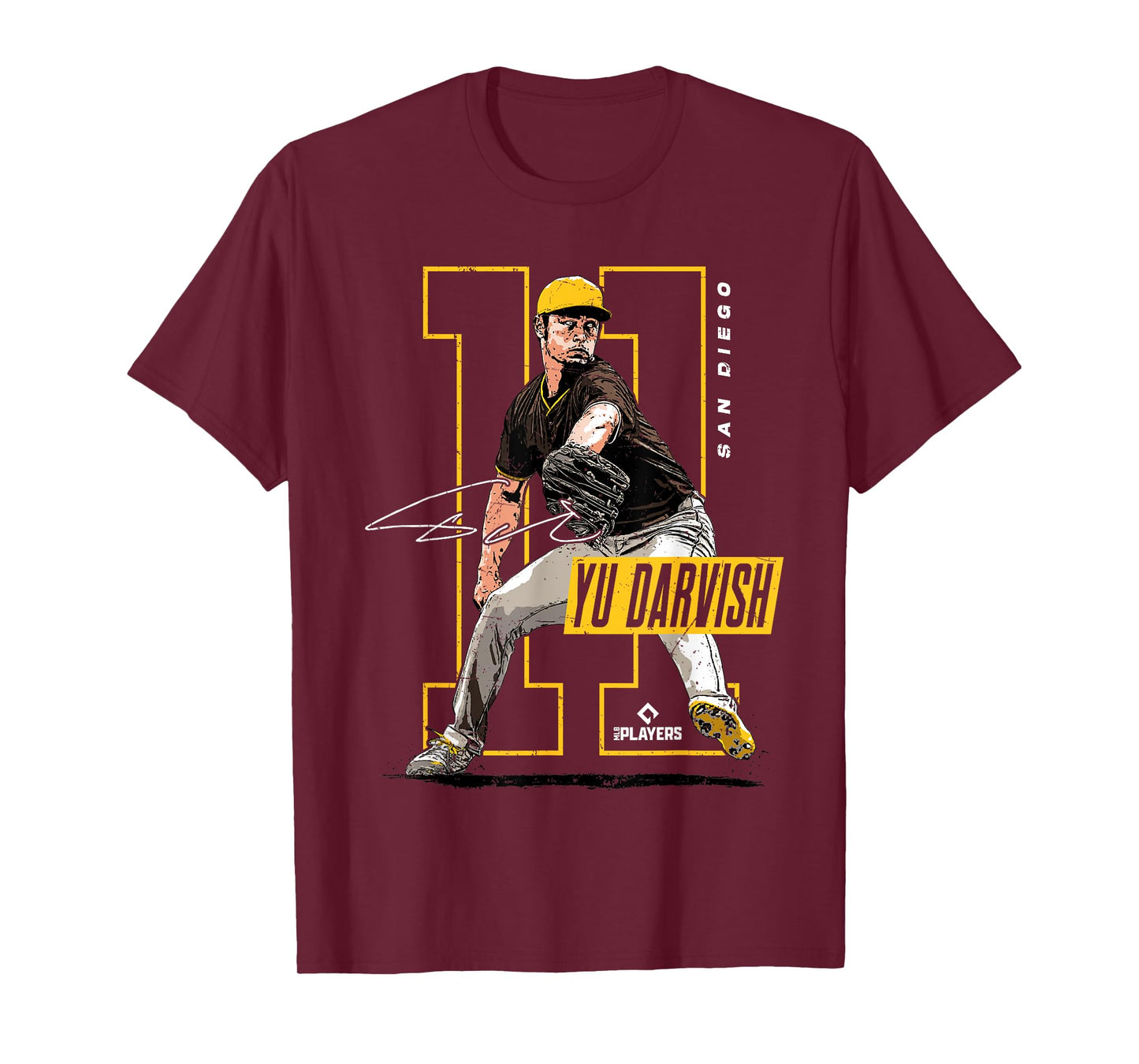 Yu Darvish | San Diego MLB Baseball Players| MLBYD201M T-Shirt