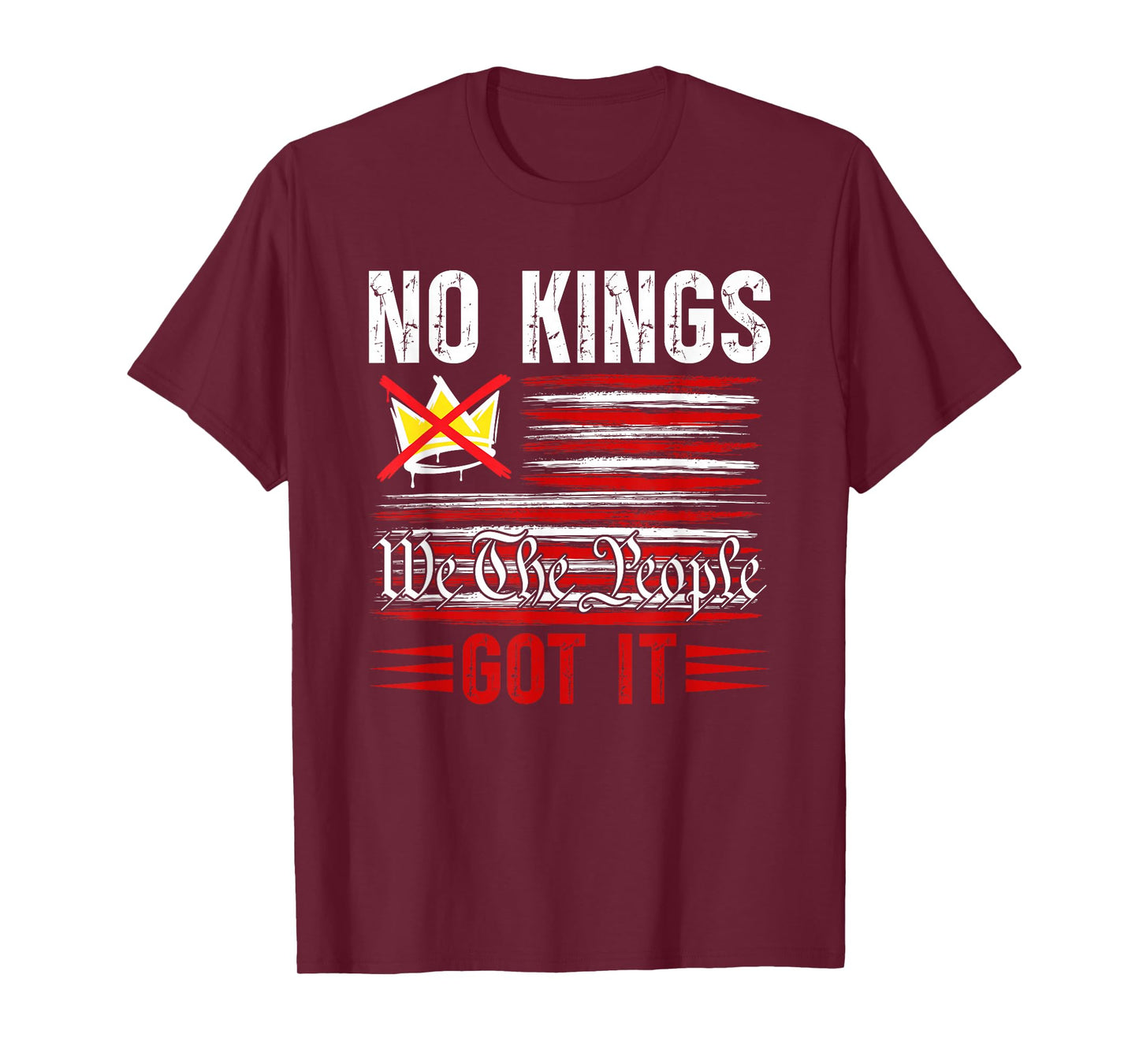 No Kings Got It Shirt No Kings Day T-Shirt