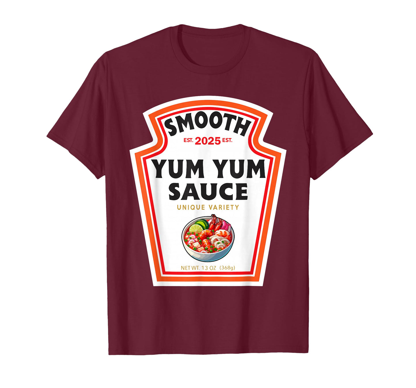 Smooth Yum Yum Sauce Condiment Halloween Costume T-Shirt