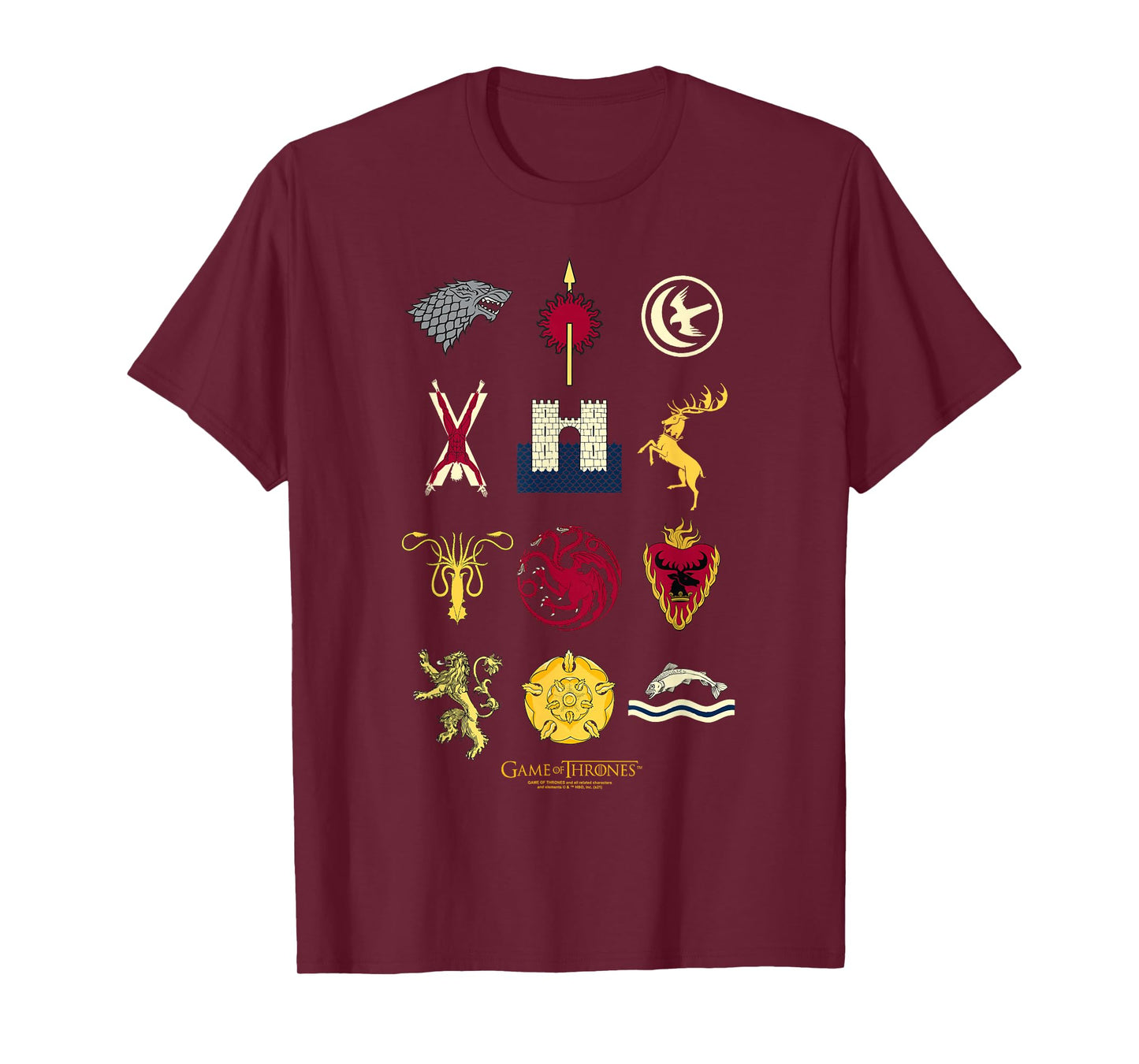 Game of Thrones House Sigils T-Shirt