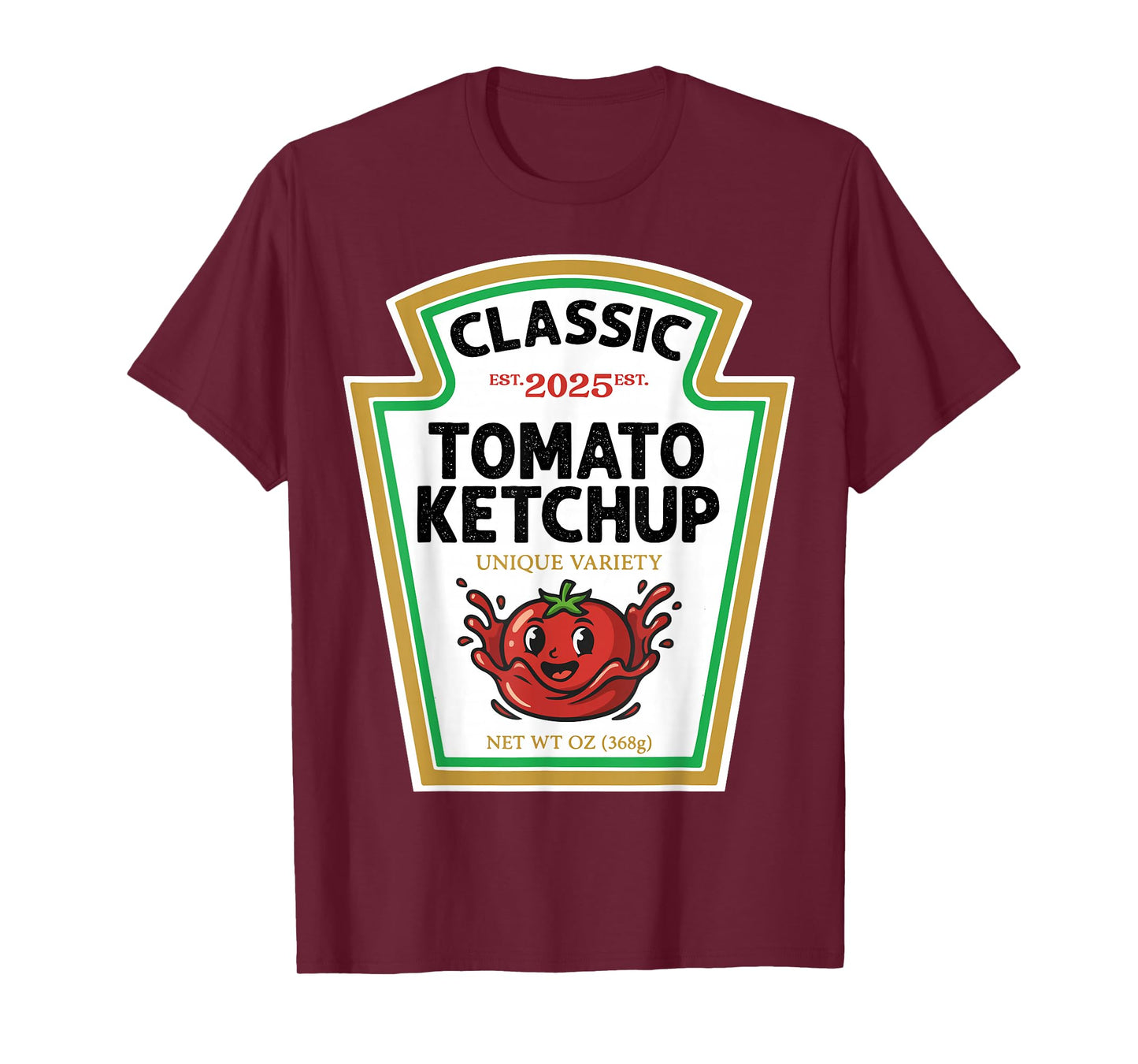 Red Ketchup DIY Halloween Costume Matching Group Ketchup T-Shirt