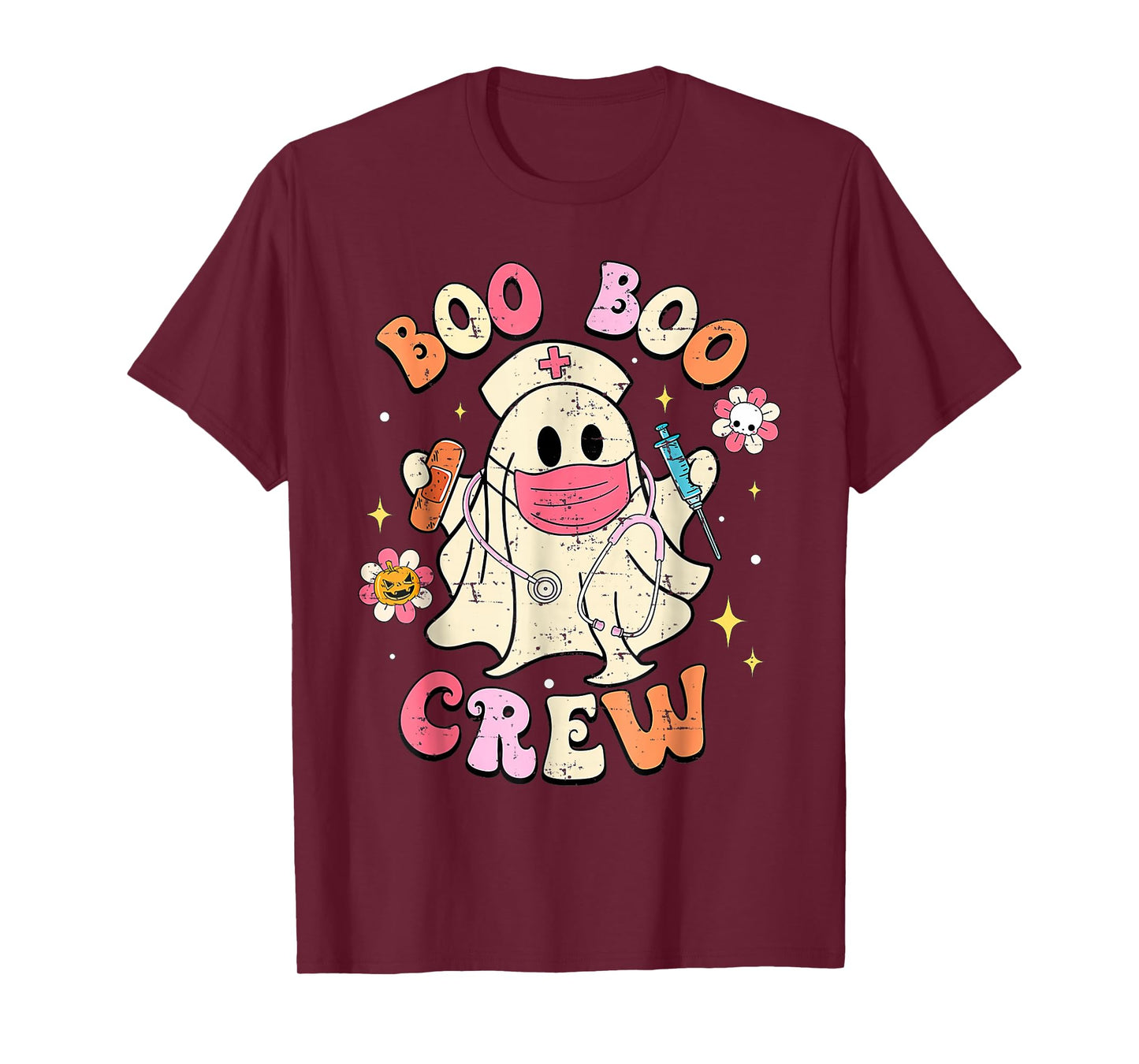 Boo Boo Crew Nurse Halloween T-Shirt