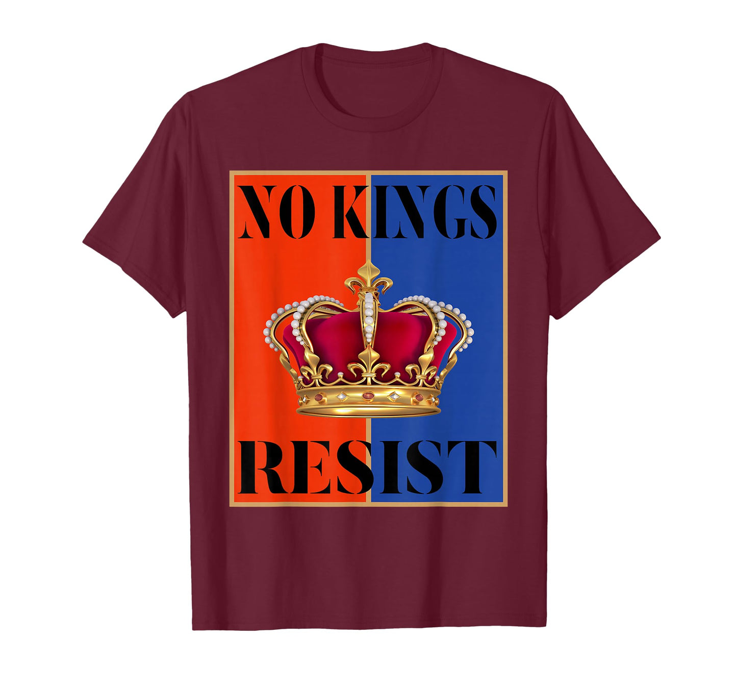 No Kings Resist No Kings in America T-Shirt