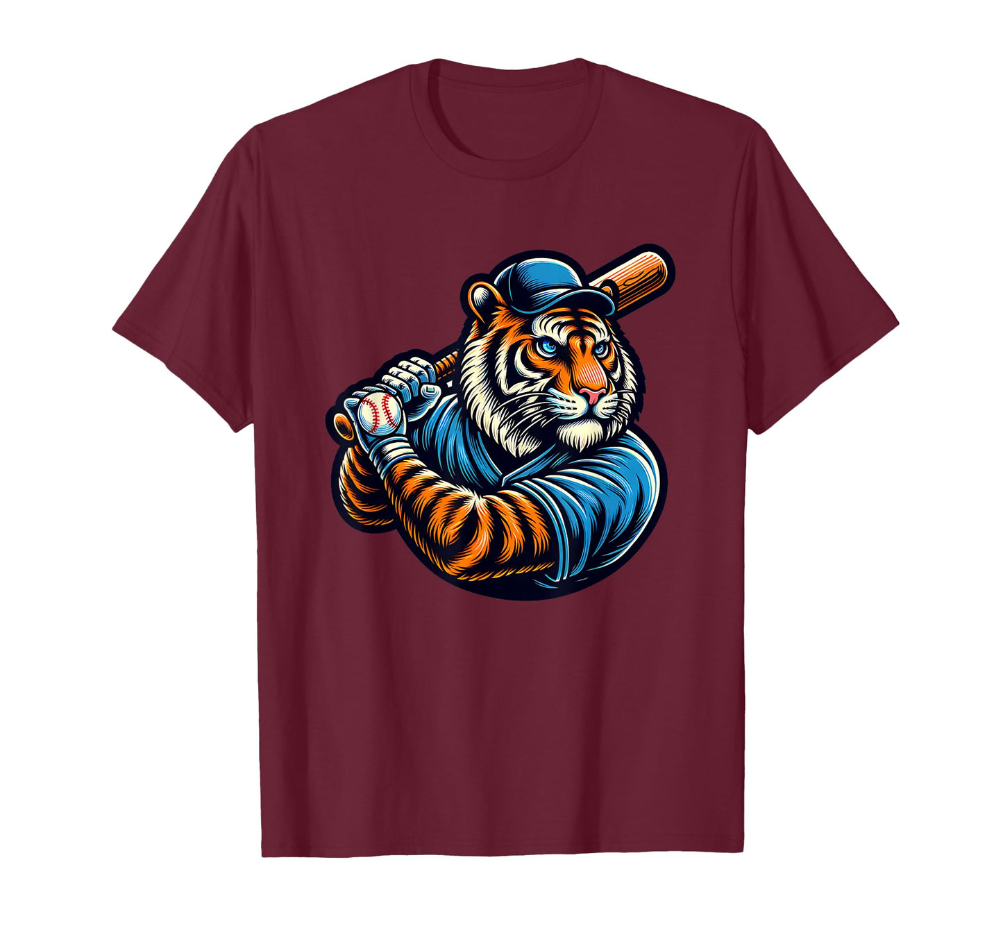 Fierce Tiger Baseball Power T-Shirt