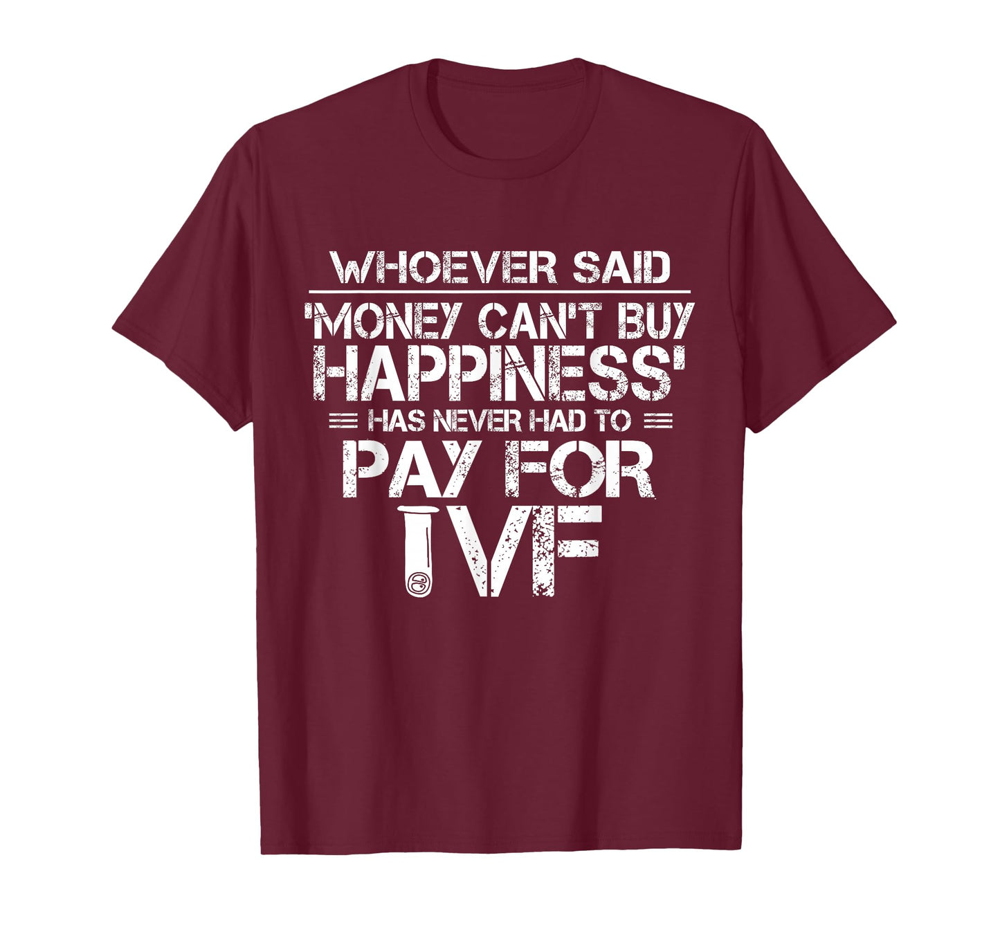 IVF Warrior Dad Money Transfer Day Infertility T-Shirt