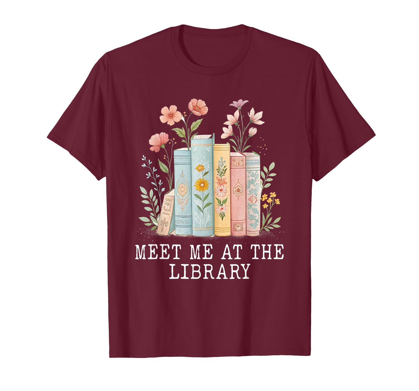 Meet Me At The Library For Teachers And School Librarians T-Shirt