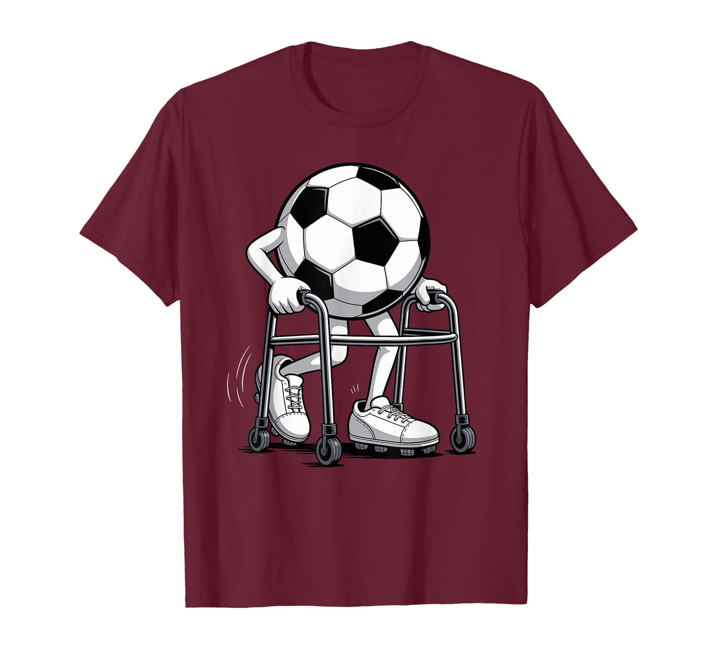Retired Soccer Player Football Ball Goal Retirement T-Shirt