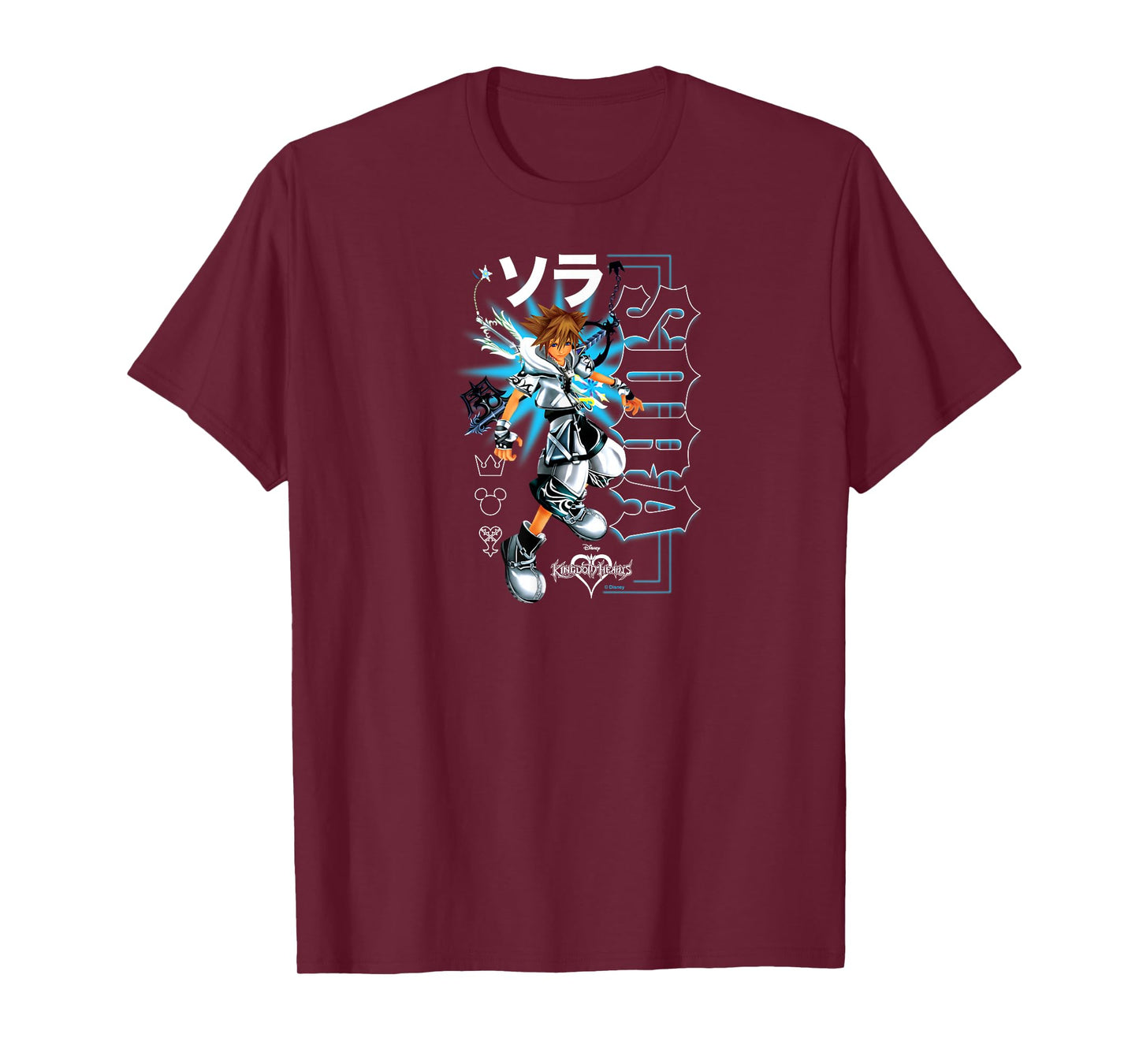 Kingdom Hearts - Sora Character Kanji T-Shirt