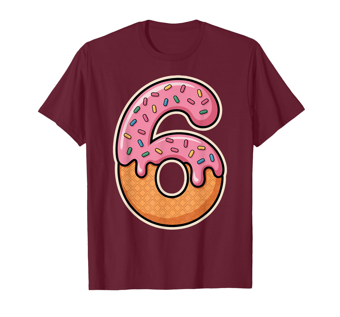 67 Halloween Costume Duo Matching Number 6 and 7 Ice Cream T-Shirt