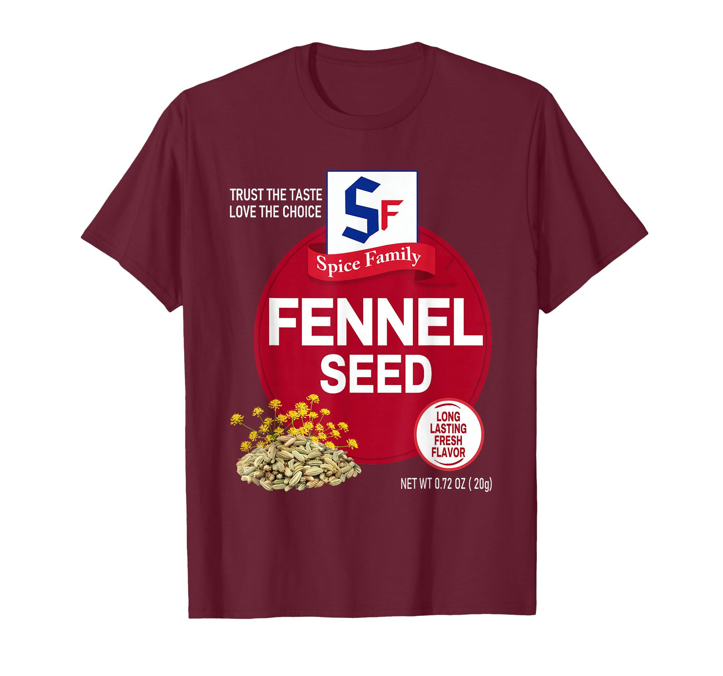 Fennel Seed Halloween Spice Costume Group Matching T-Shirt