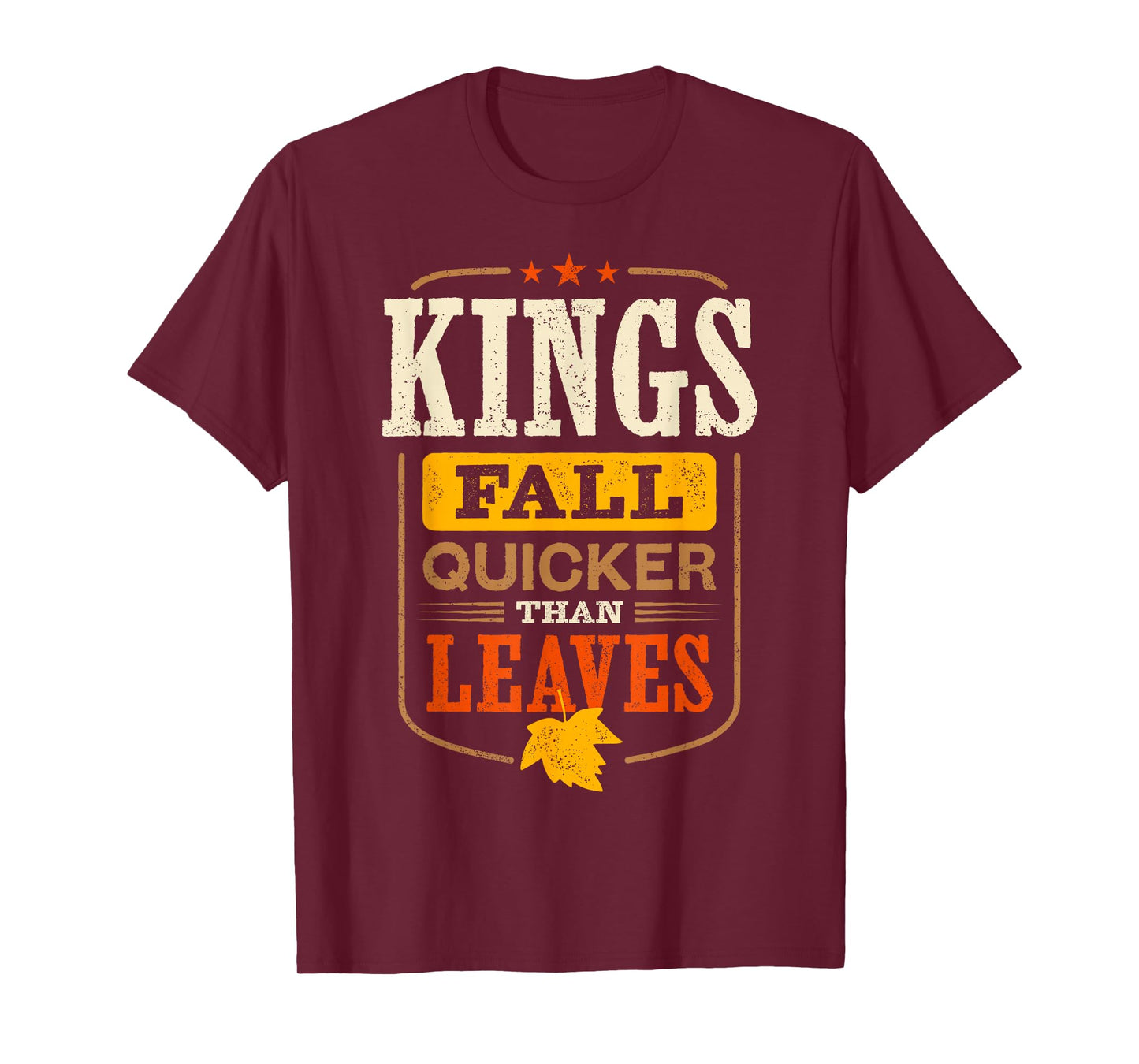 No Kings Protest Fall 2025 Sign T-Shirt