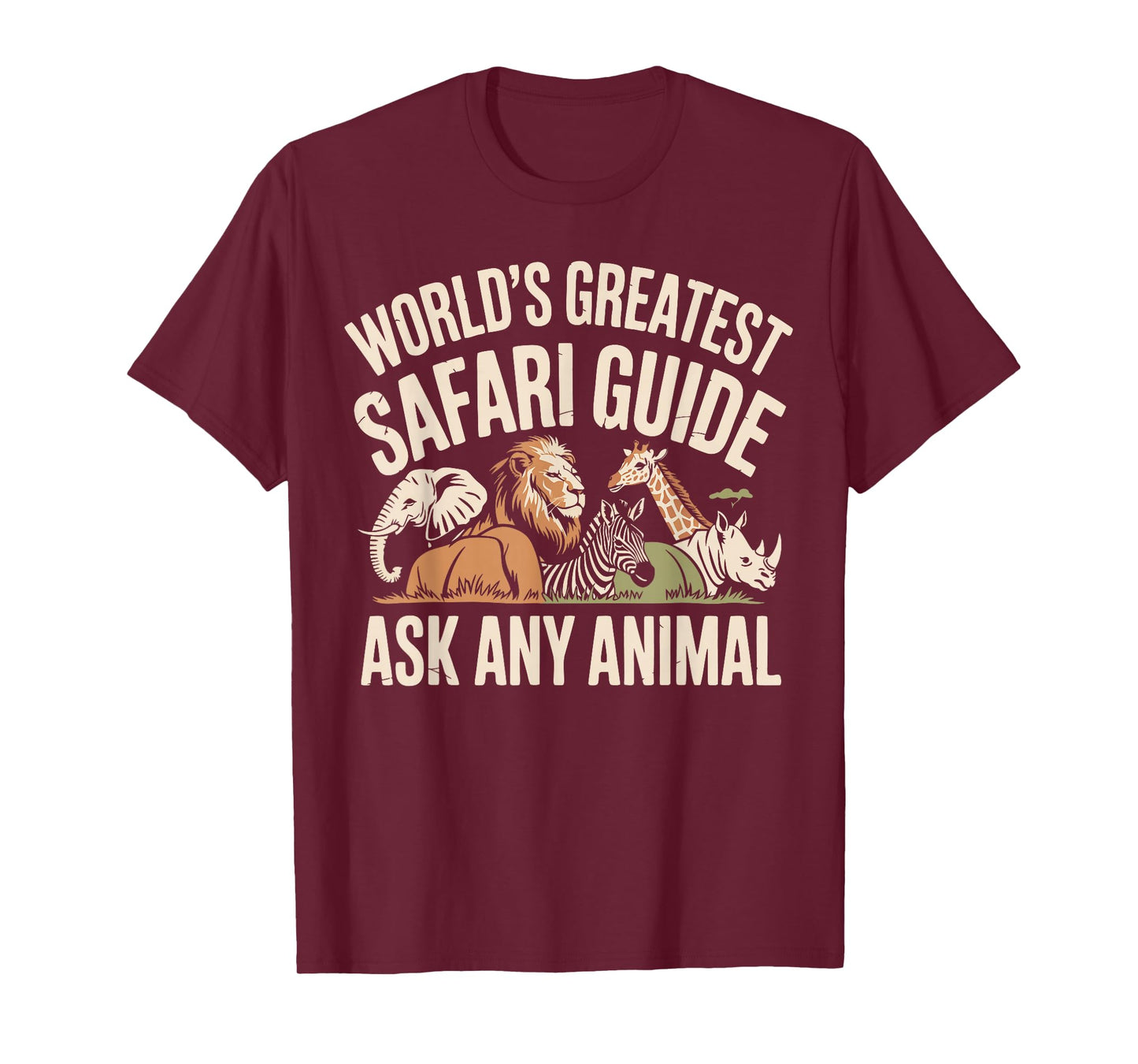 Safari Funny Safari Tour Guide T-Shirt