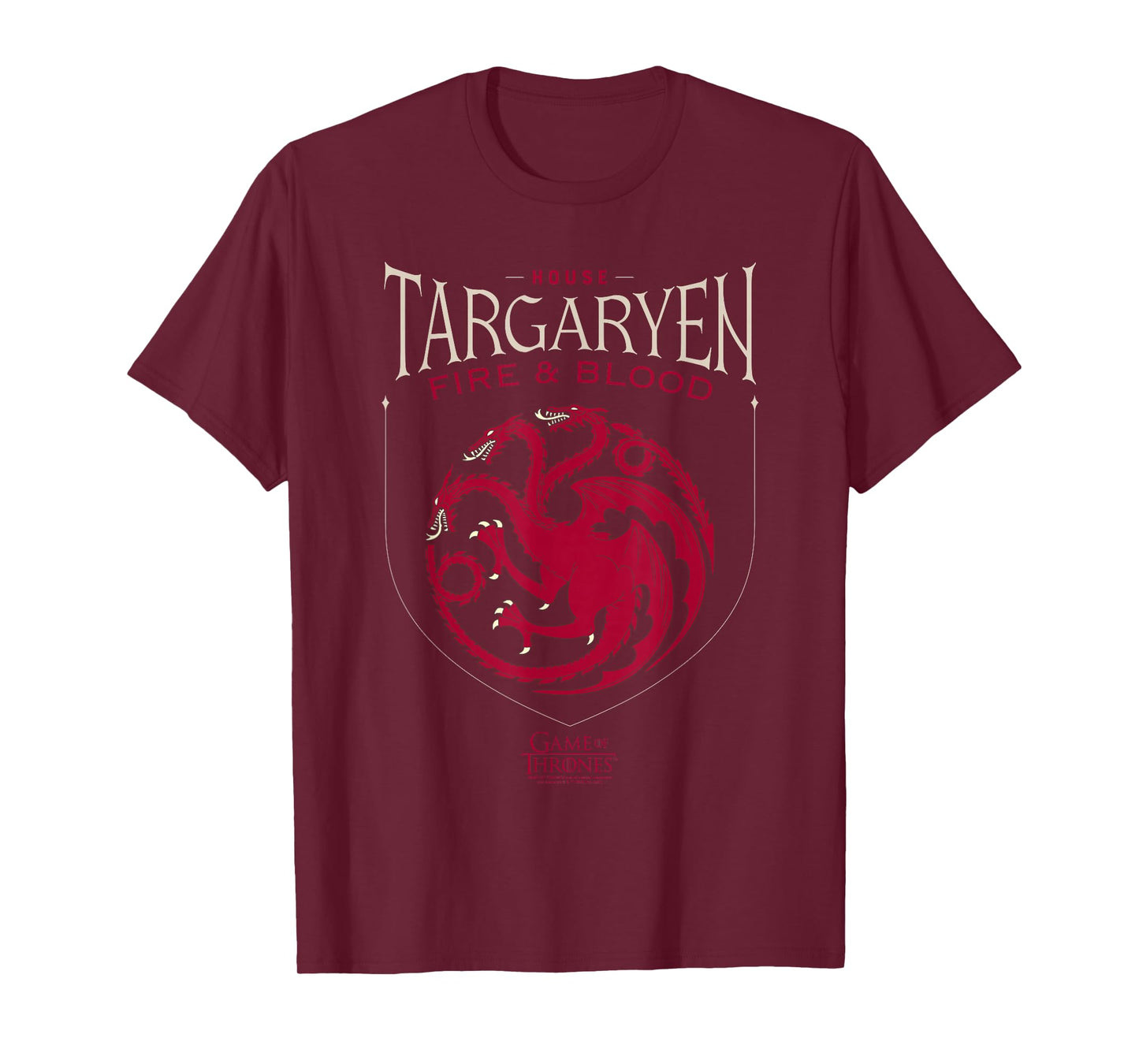 Game of Thrones House Targaryen Sigil T-Shirt
