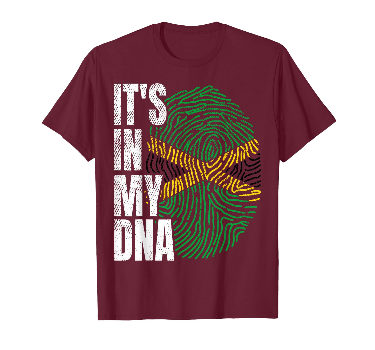 It's in My DNA Jamaican Flag Jamaica Boy Girl Gift T-Shirt