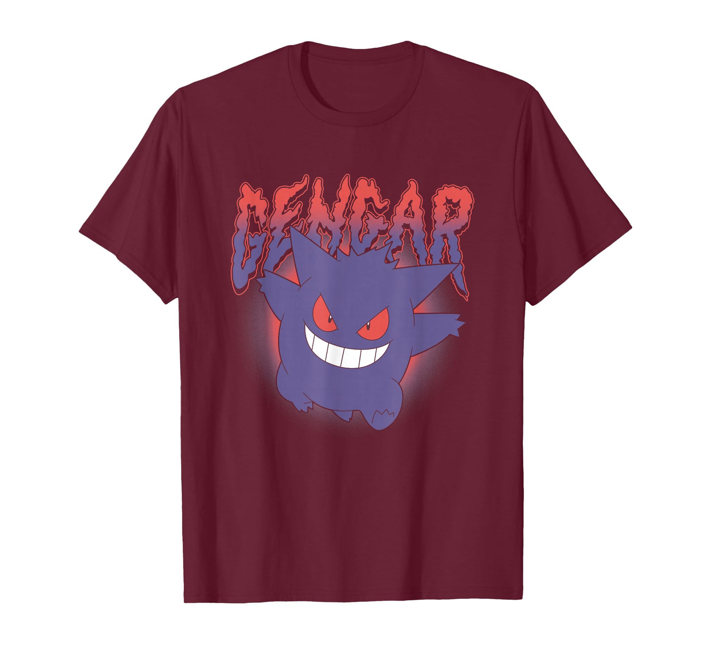 Pokémon Gengar Running Creepy Logo T-Shirt