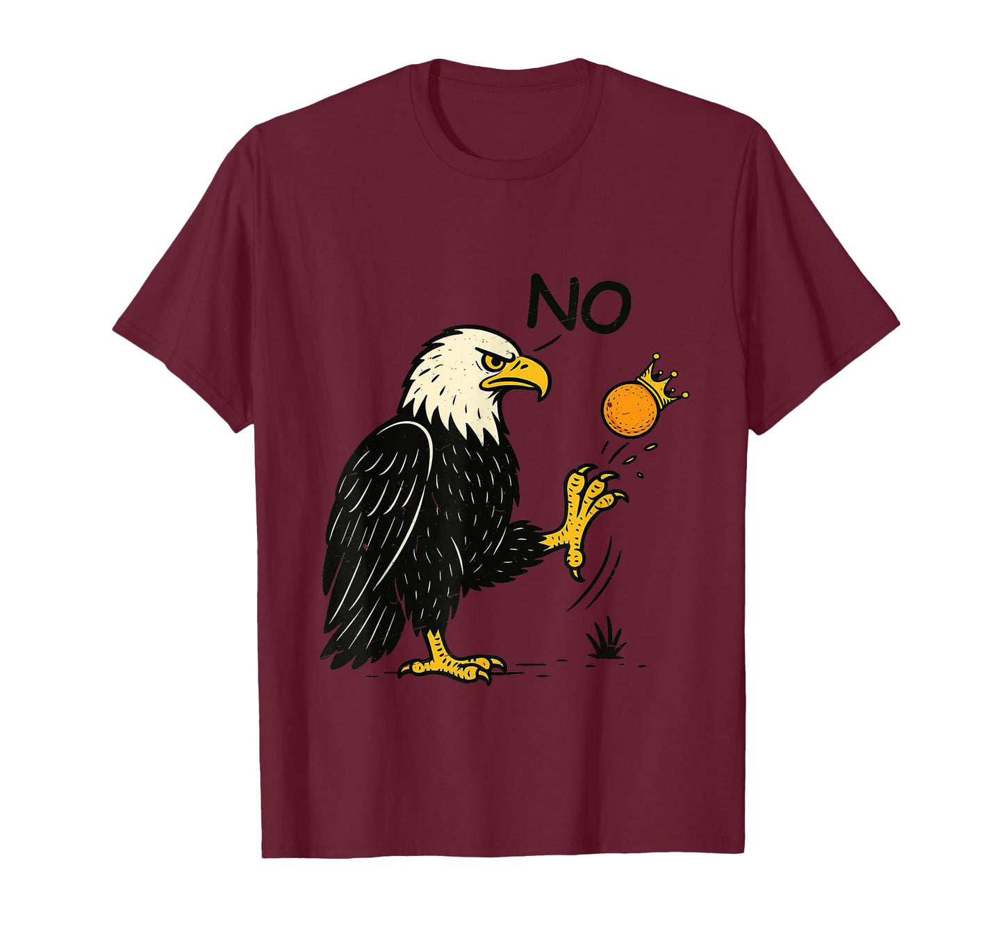 Funny No Kings In America Shirt - Retro Political Men Women T-Shirt