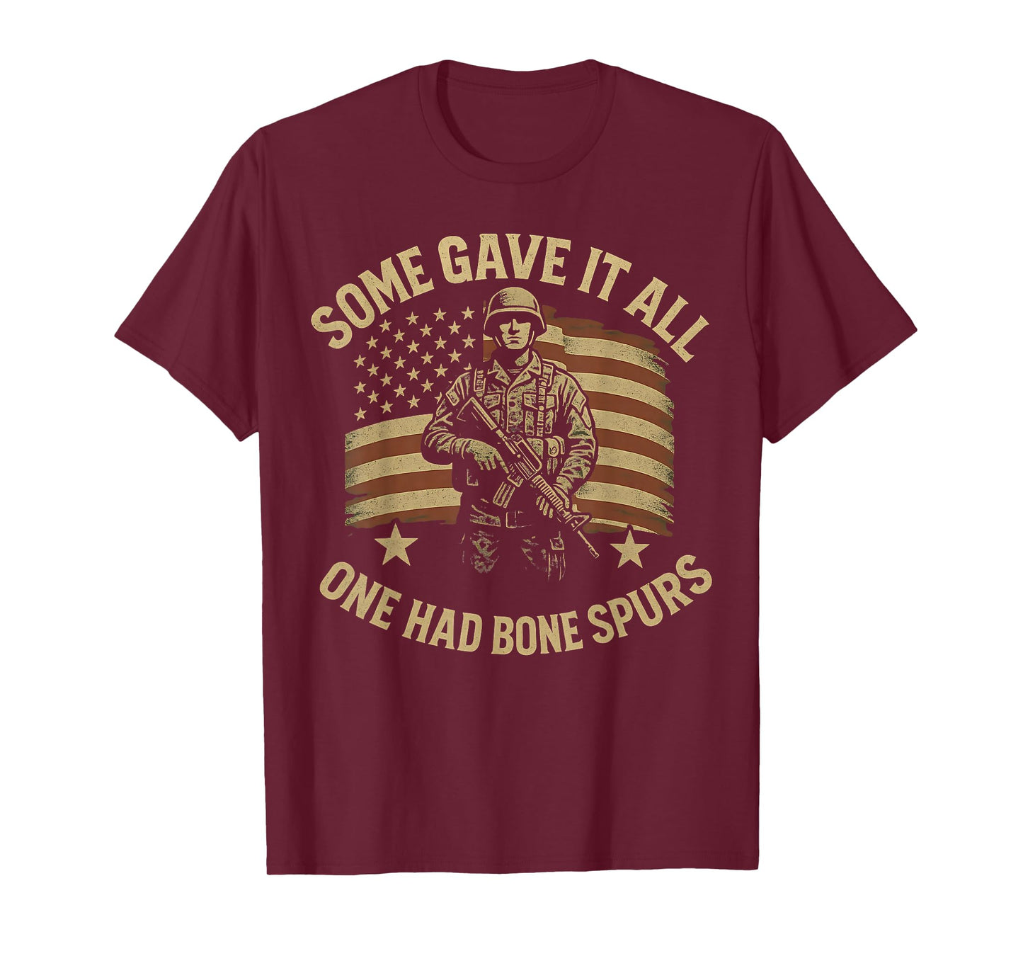 Some Gave It All One Had Bone Spurs No Kings October 18 T-Shirt